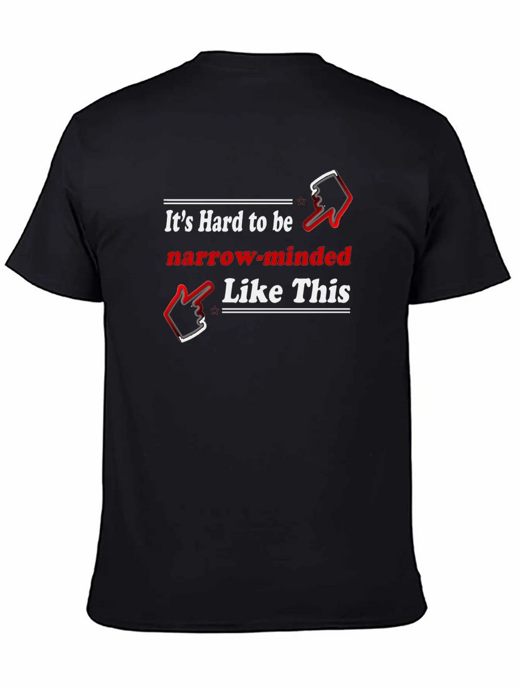 Funny Intolerant Person Sarcastic Unisex Casual T-Shirt – Clean Design For Daily Comfort