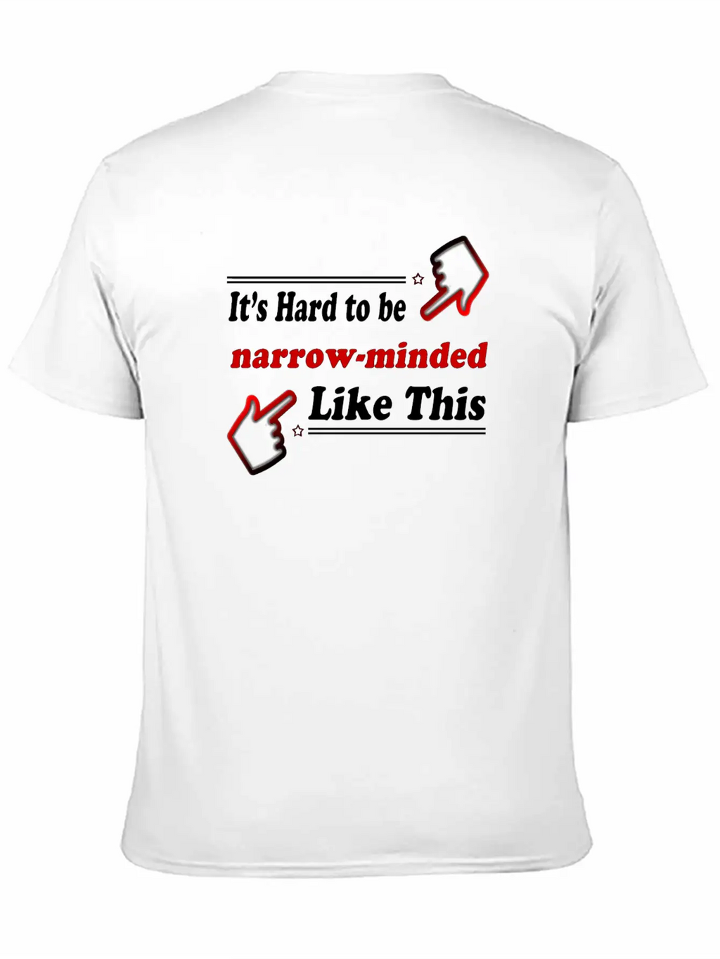 Funny Intolerant Person Sarcastic Unisex Casual T-Shirt – Clean Design For Daily Comfort