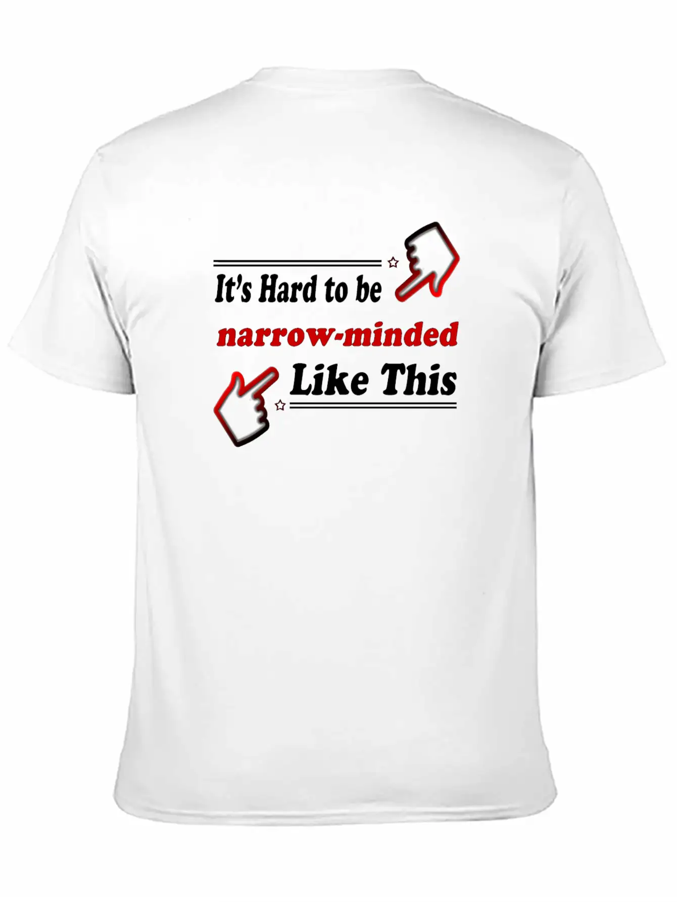 Funny Intolerant Person Sarcastic Unisex Casual T-Shirt – Clean Design For Daily Comfort