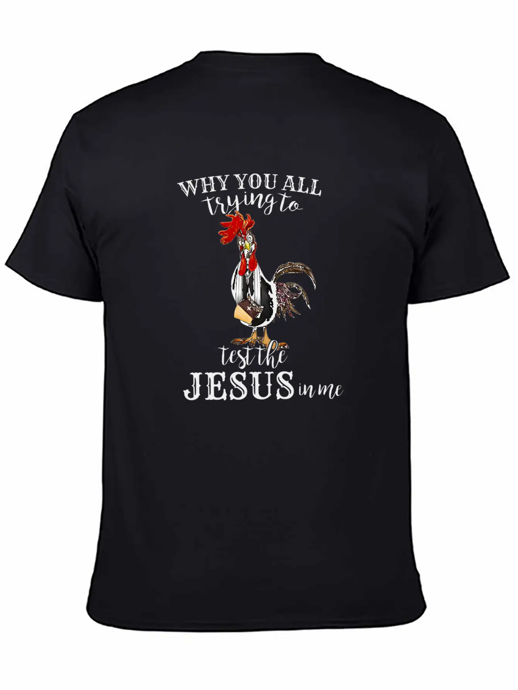 Funny Jesus Gift || Test The Jesus Breathable Soft Cotton T-Shirt – Timeless Casual Look