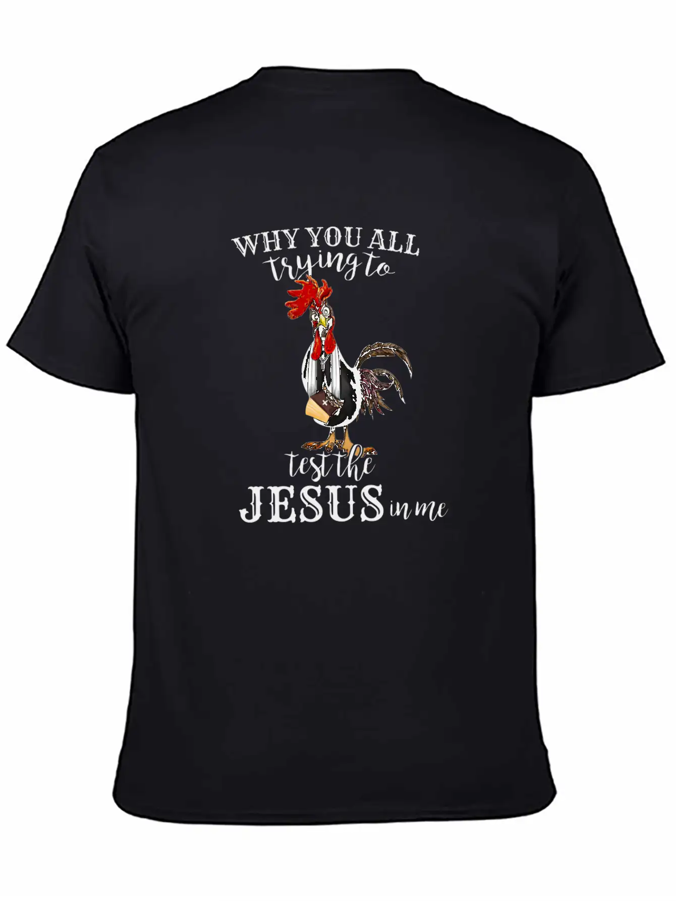 Funny Jesus Gift || Test The Jesus Breathable Soft Cotton T-Shirt – Timeless Casual Look