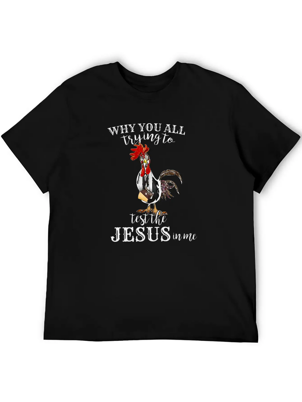 Funny Jesus Gift || Test The Jesus Breathable Soft Cotton T-Shirt – Timeless Casual Look