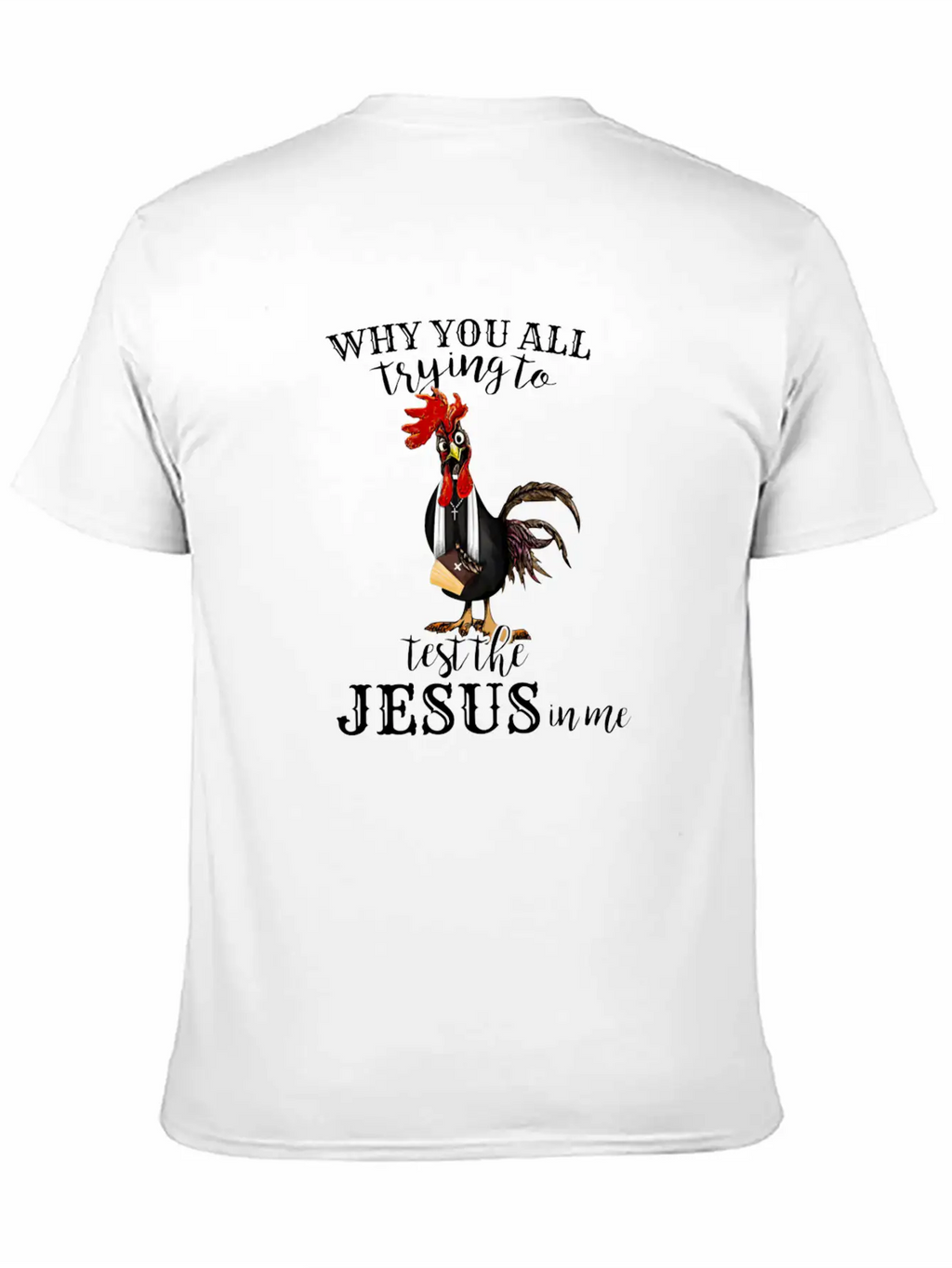 Funny Jesus Gift || Test The Jesus Breathable Soft Cotton T-Shirt – Timeless Casual Look
