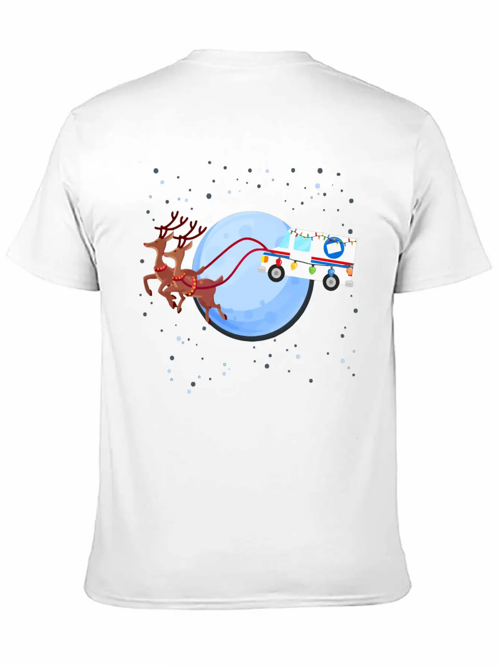 Funny Mail Truck Mailman Postal Worker Christmas G Unisex Casual T-Shirt – Clean Design For Daily Comfort