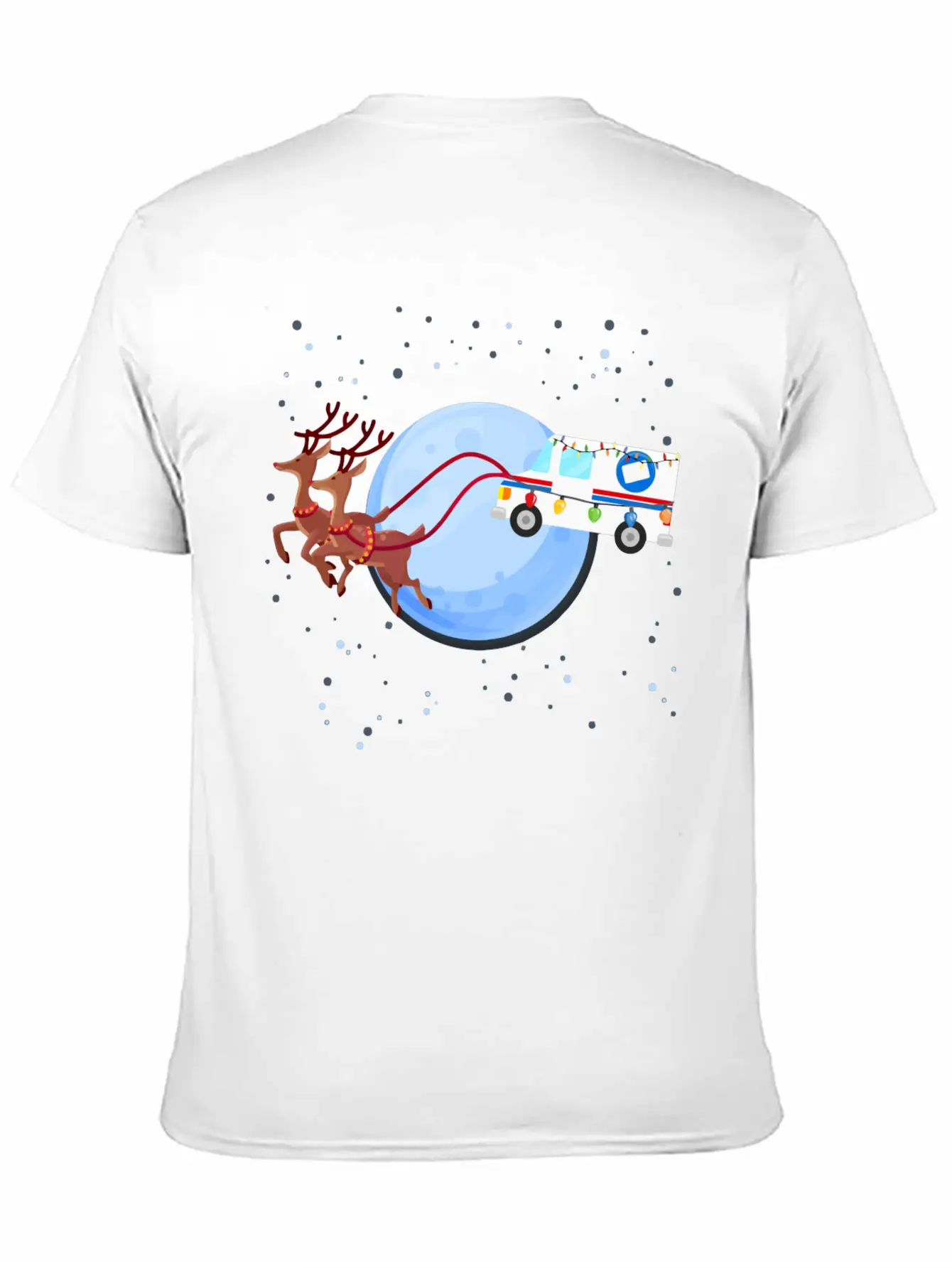 Funny Mail Truck Mailman Postal Worker Christmas G Unisex Casual T-Shirt – Clean Design For Daily Comfort