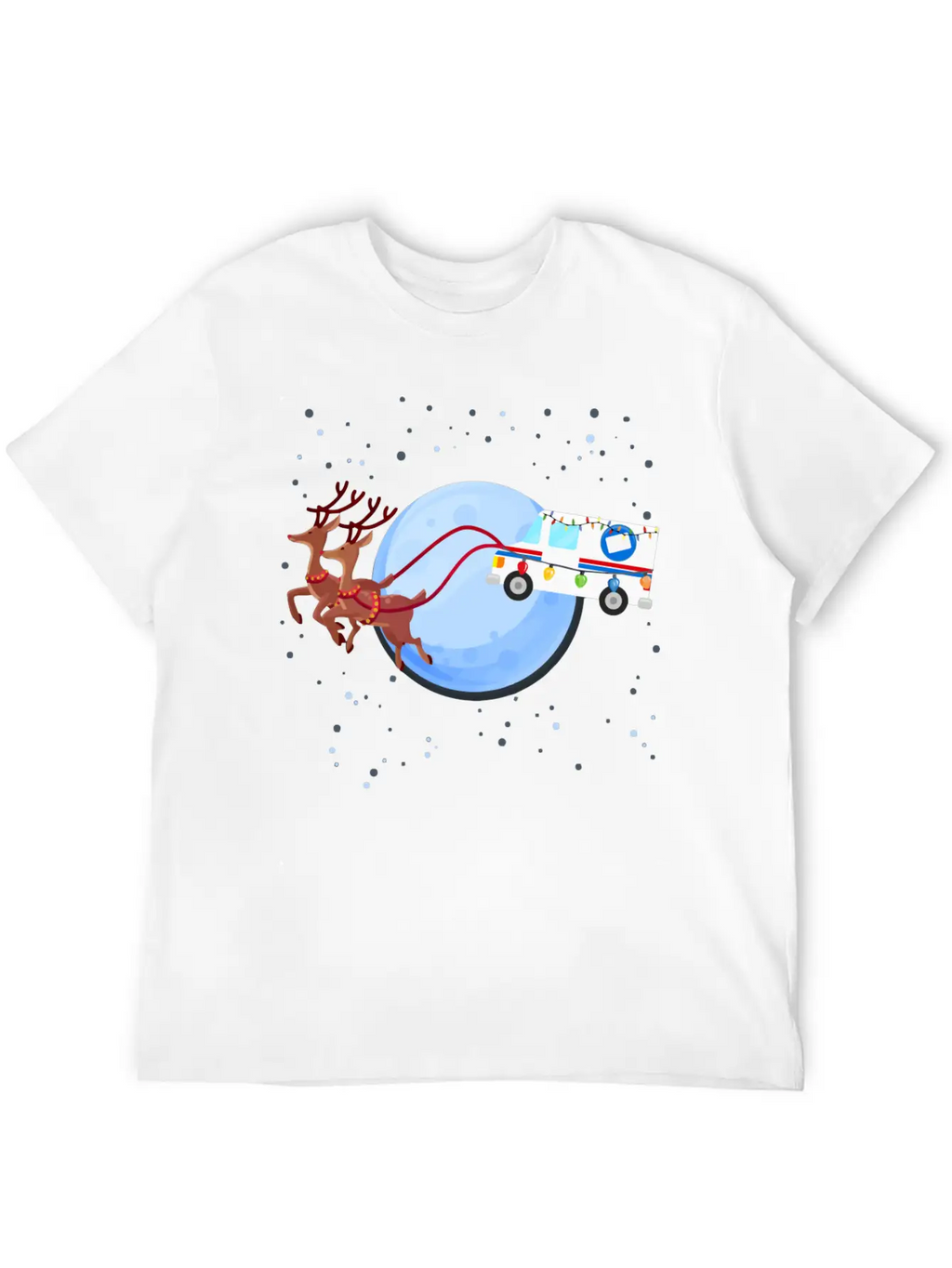 Funny Mail Truck Mailman Postal Worker Christmas G Unisex Casual T-Shirt – Clean Design For Daily Comfort
