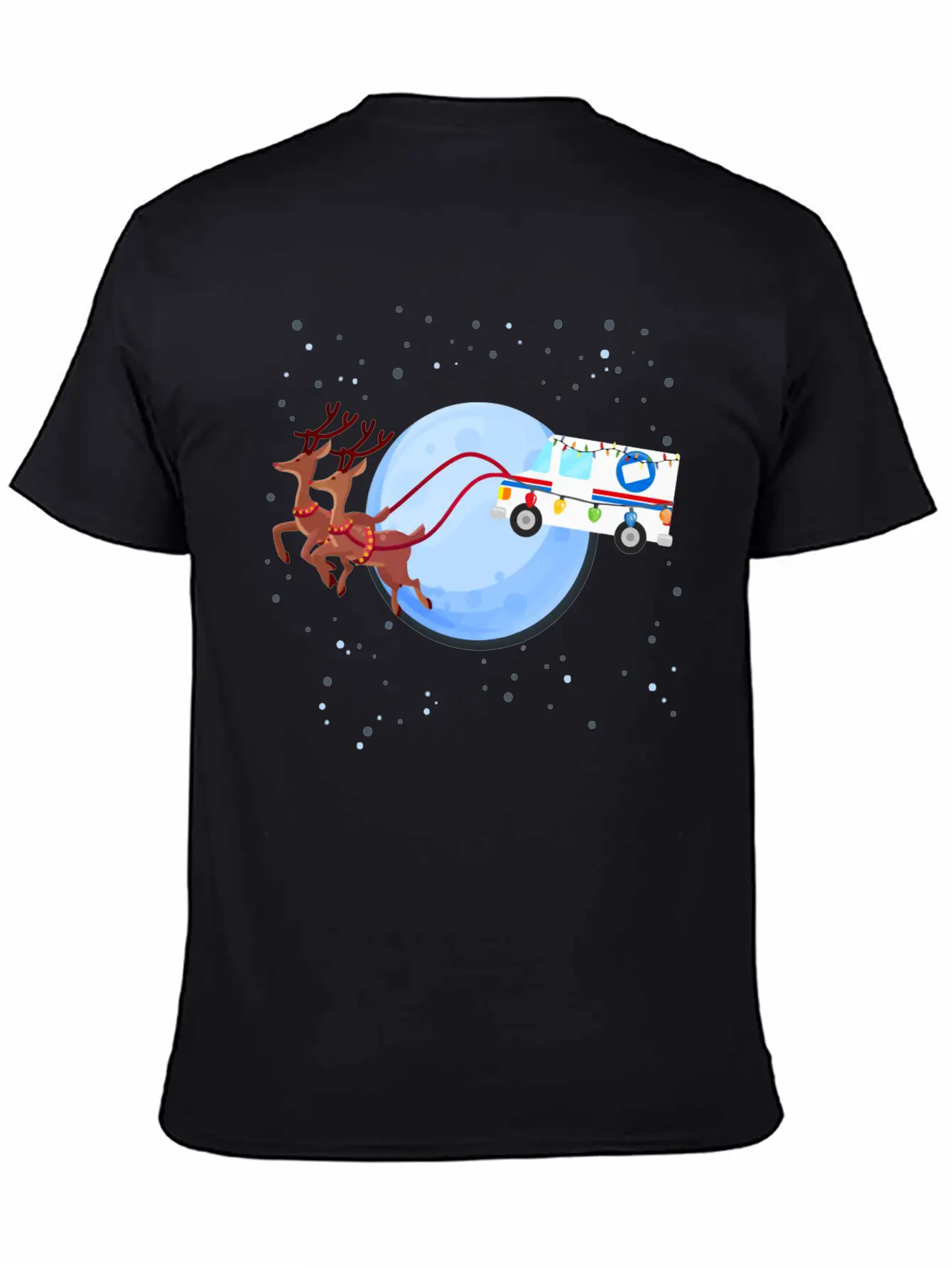 Funny Mail Truck Mailman Postal Worker Christmas G Unisex Casual T-Shirt – Clean Design For Daily Comfort