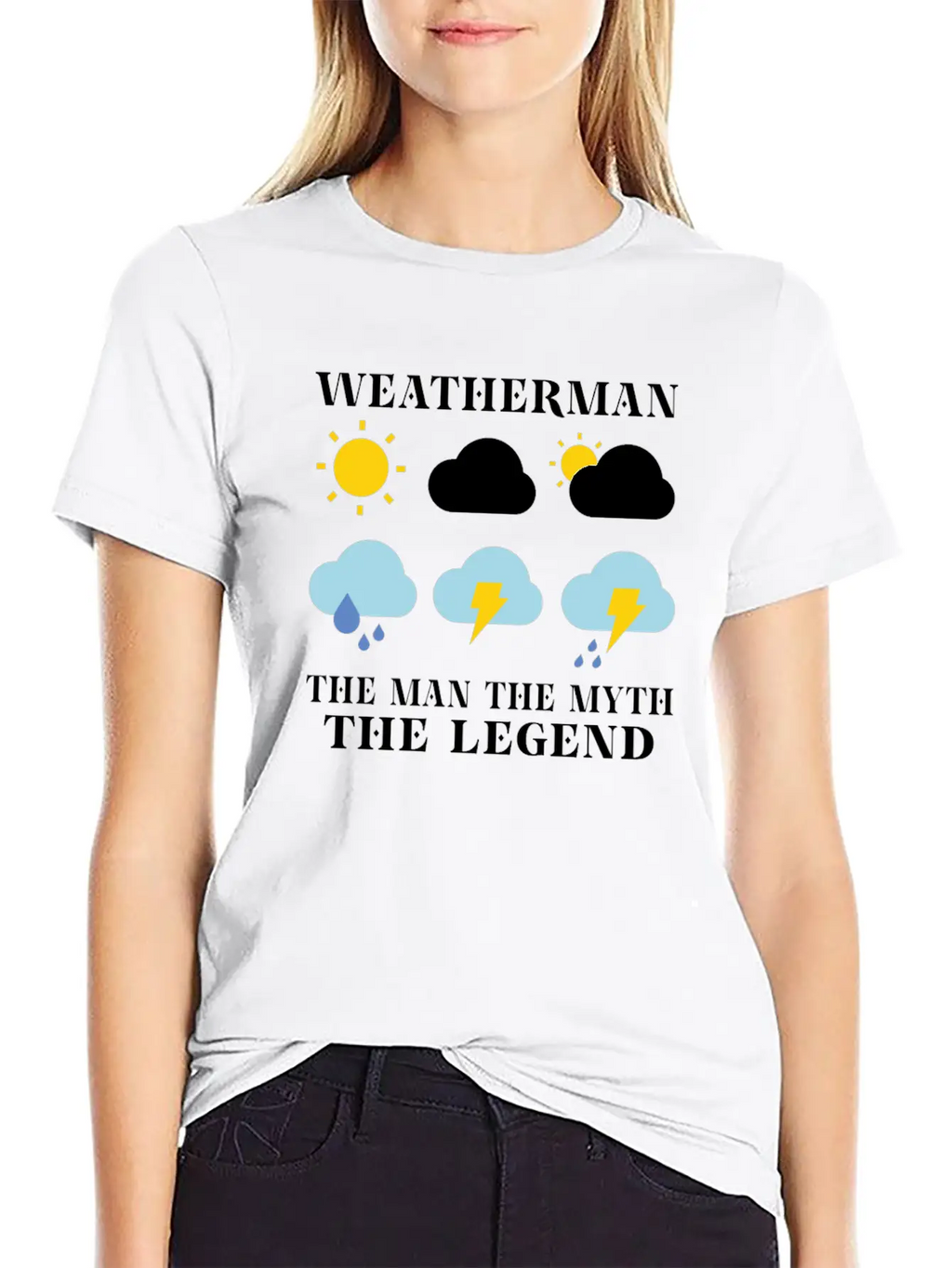 Funny Meteorology Meteorologist Weather Lover Unisex Short Sleeve Soft Cotton T-Shirt – Casual Everyday Wear