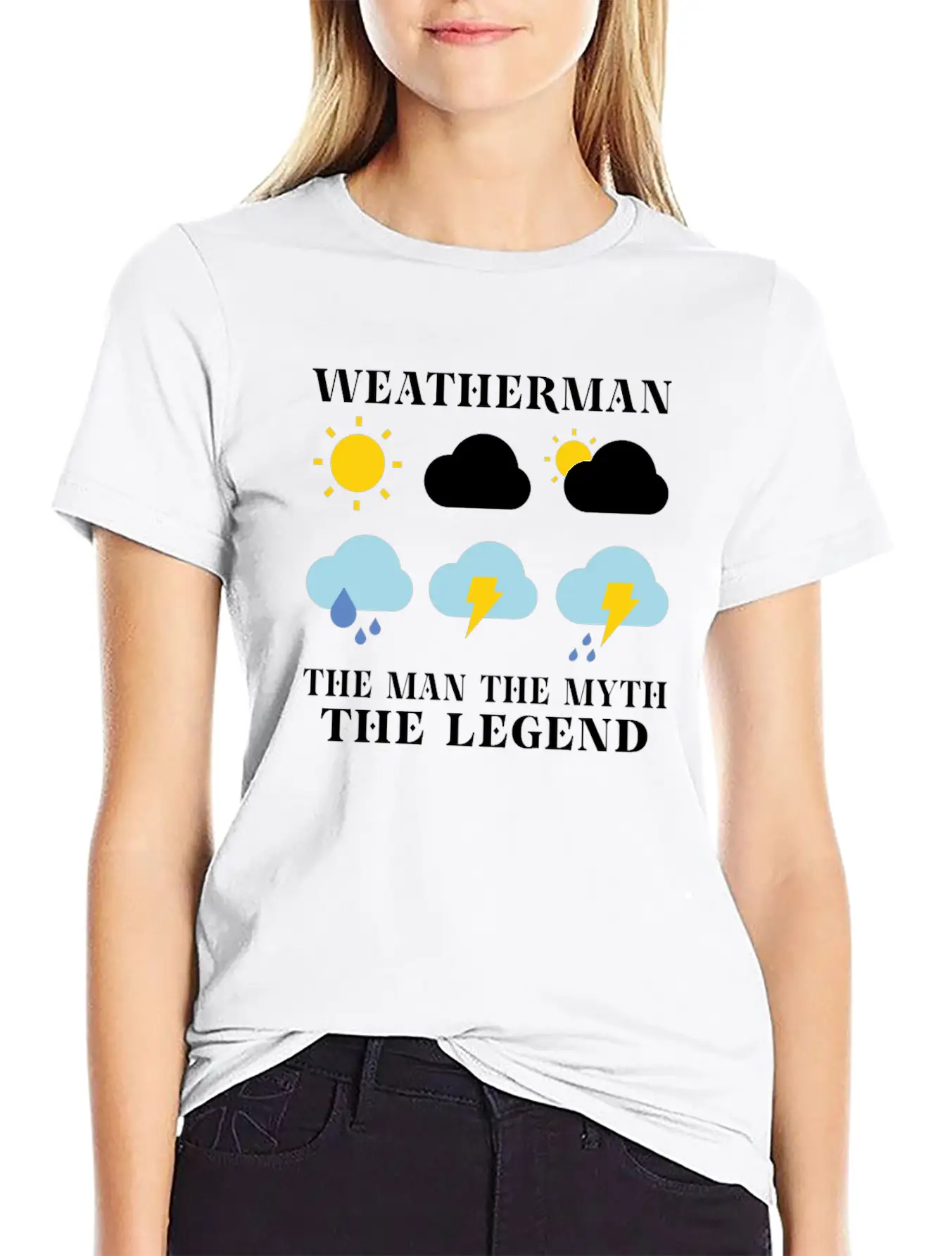 Funny Meteorology Meteorologist Weather Lover Unisex Short Sleeve Soft Cotton T-Shirt – Casual Everyday Wear