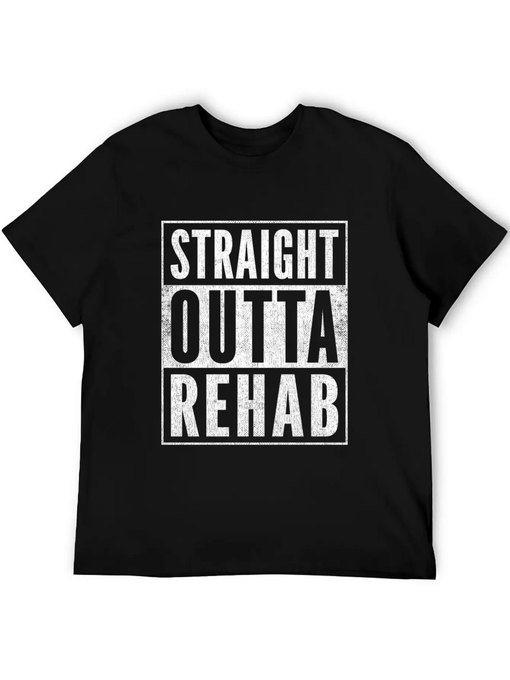 Funny Patient Get Well Gag Outfit Straight Outta Stylish Everyday T-Shirt – Unisex Basic Cotton Tee