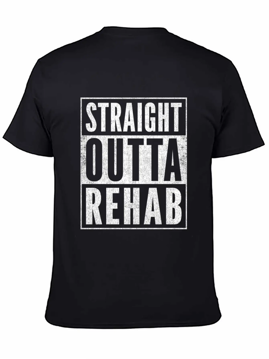 Funny Patient Get Well Gag Outfit Straight Outta Stylish Everyday T-Shirt – Unisex Basic Cotton Tee
