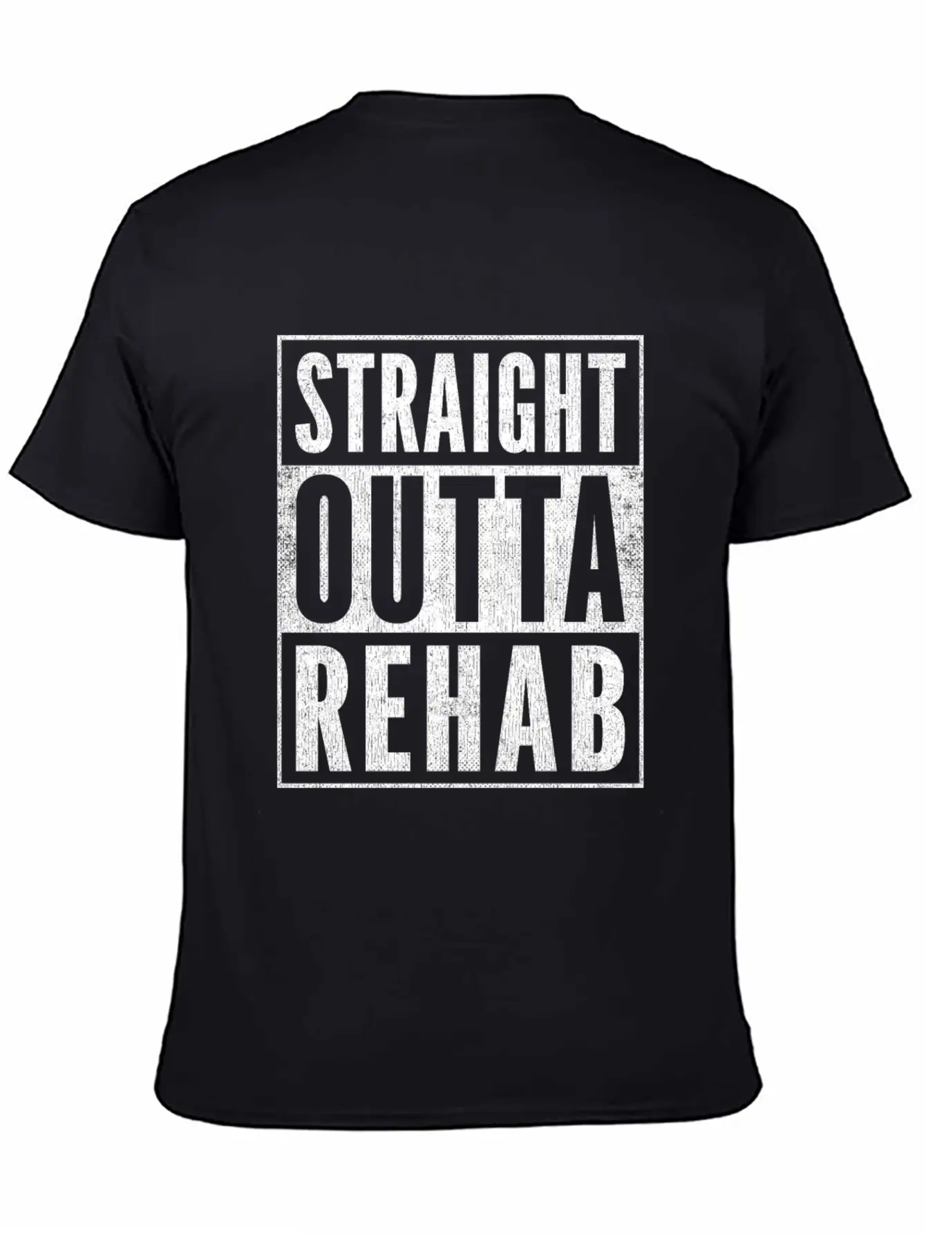 Funny Patient Get Well Gag Outfit Straight Outta Stylish Everyday T-Shirt – Unisex Basic Cotton Tee