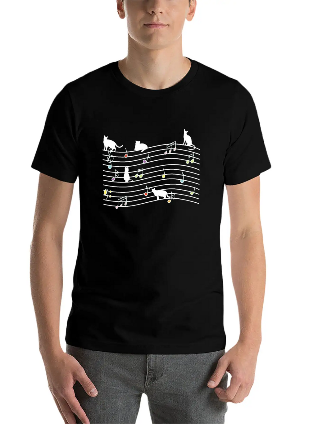 Funny Piano Lover Pianist Piano Player Piano Gift Essential Cotton Tee For Daily Outfits – Unisex Style