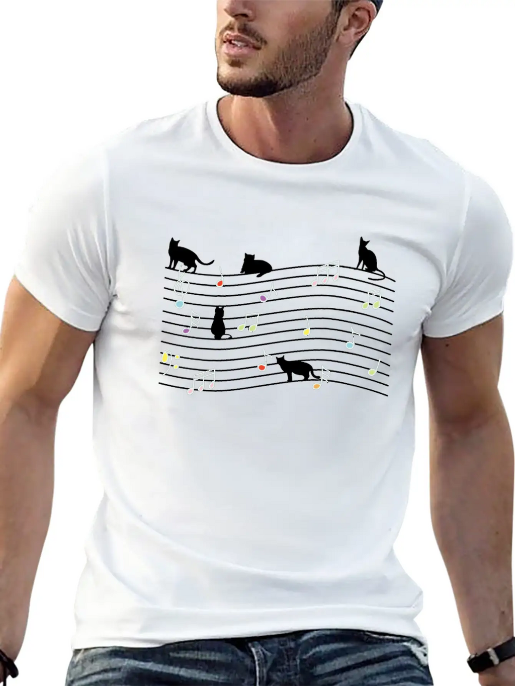 Funny Piano Lover Pianist Piano Player Piano Gift Essential Cotton Tee For Daily Outfits – Unisex Style