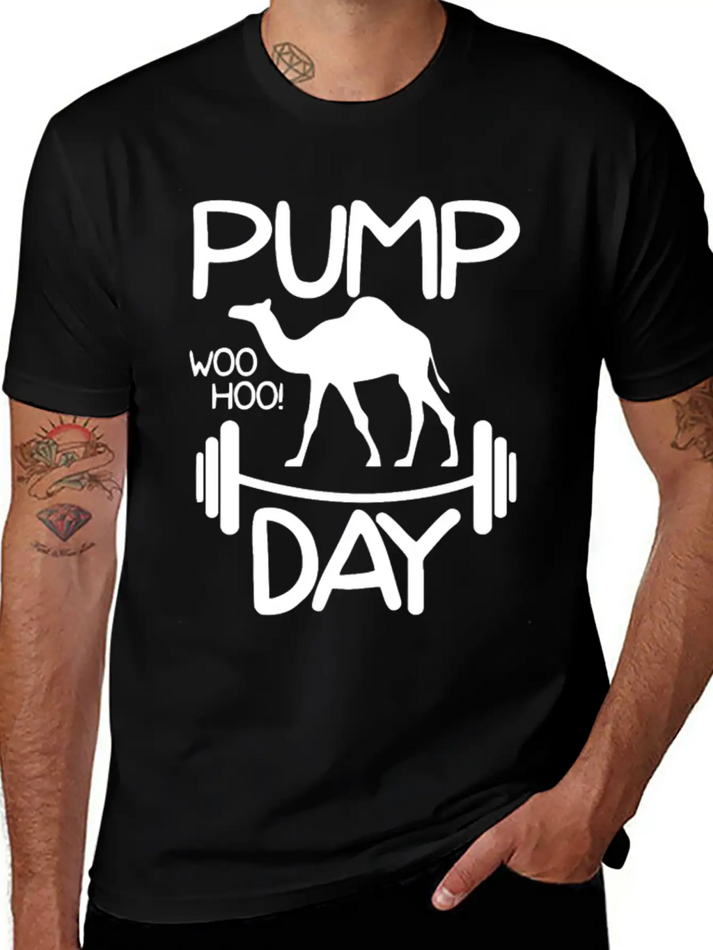 Funny Pump Day Woohoo Unisex Casual T-Shirt – Clean Design For Daily Comfort