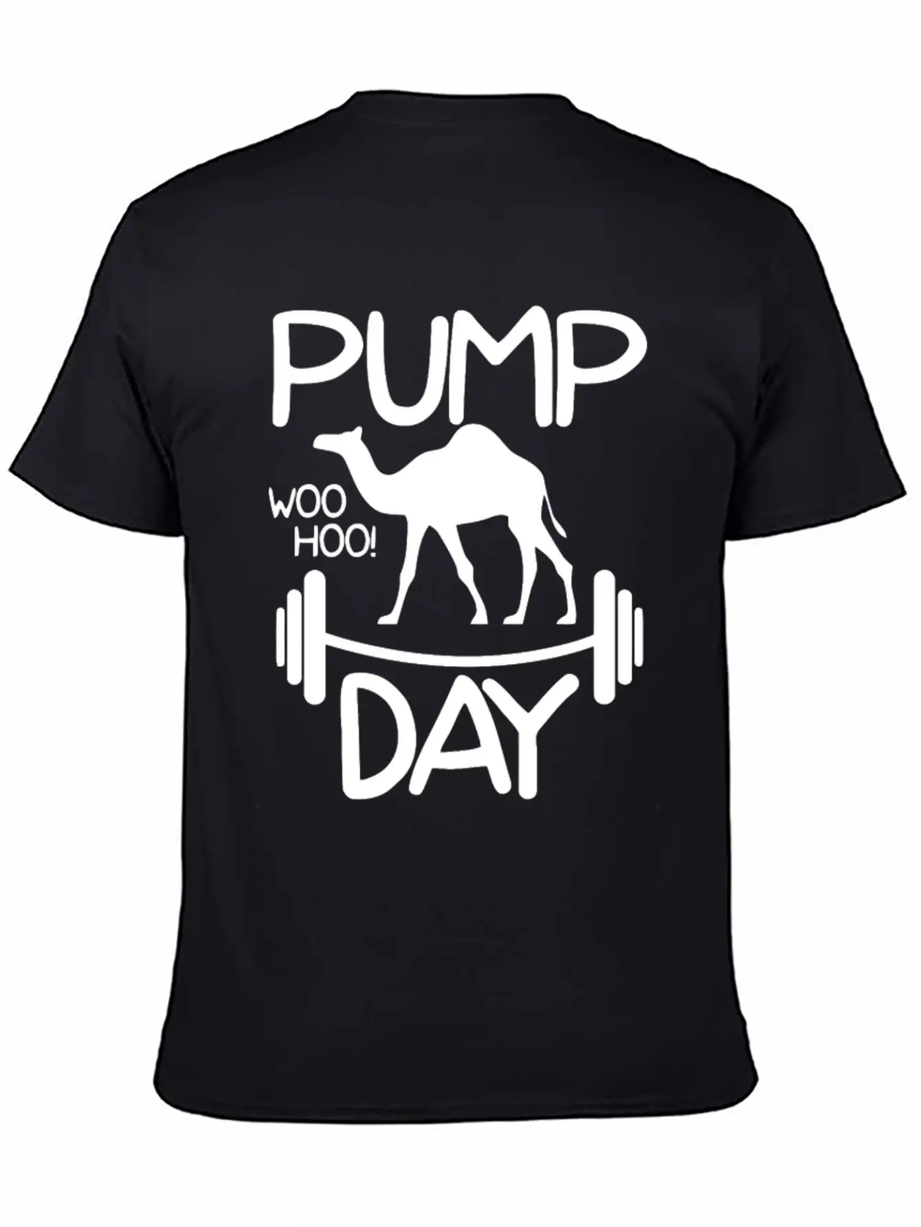 Funny Pump Day Woohoo Unisex Casual T-Shirt – Clean Design For Daily Comfort
