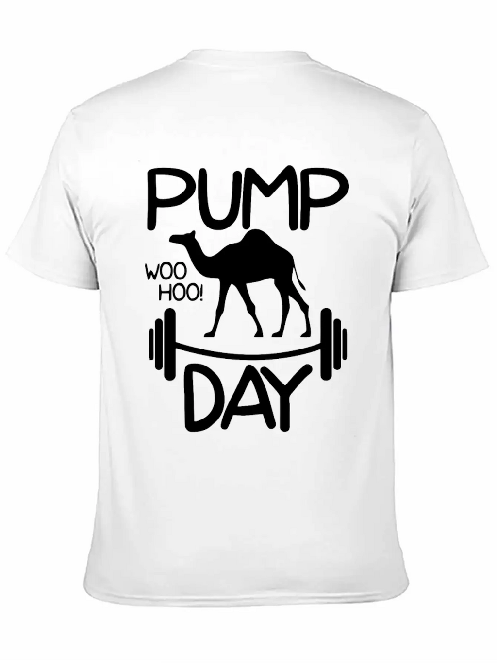 Funny Pump Day Woohoo Unisex Casual T-Shirt – Clean Design For Daily Comfort