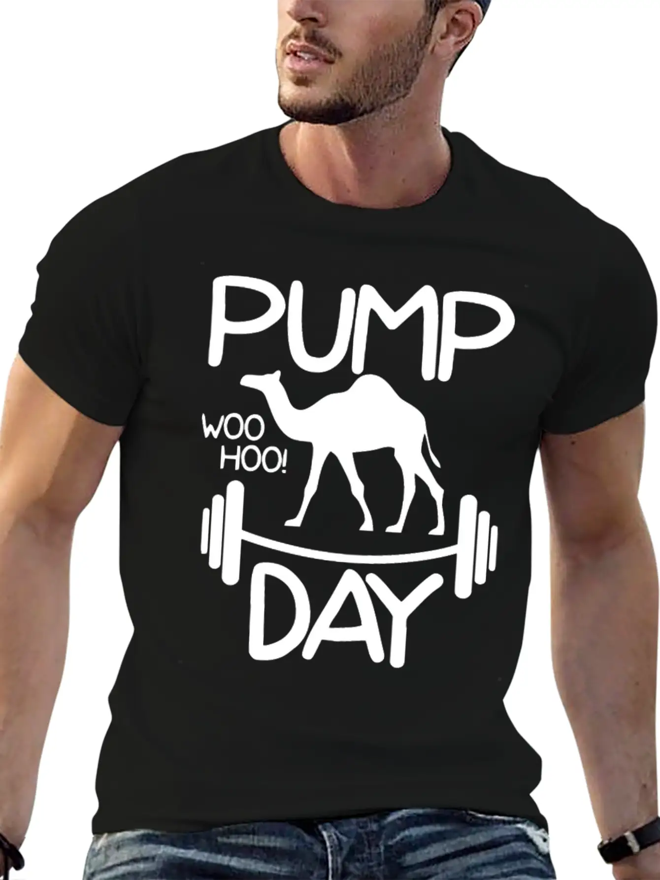 Funny Pump Day Woohoo Unisex Casual T-Shirt – Clean Design For Daily Comfort