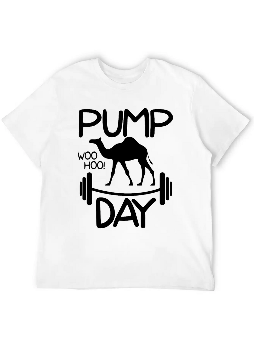 Funny Pump Day Woohoo Unisex Casual T-Shirt – Clean Design For Daily Comfort