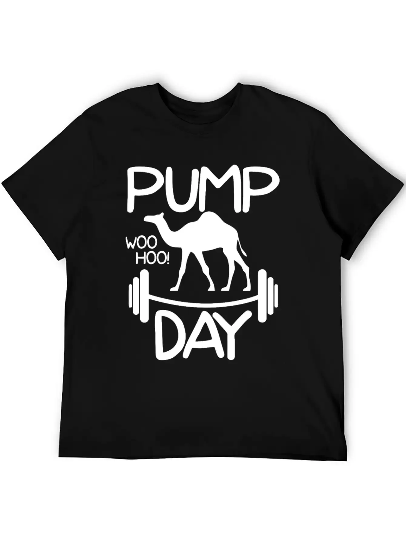 Funny Pump Day Woohoo Unisex Casual T-Shirt – Clean Design For Daily Comfort