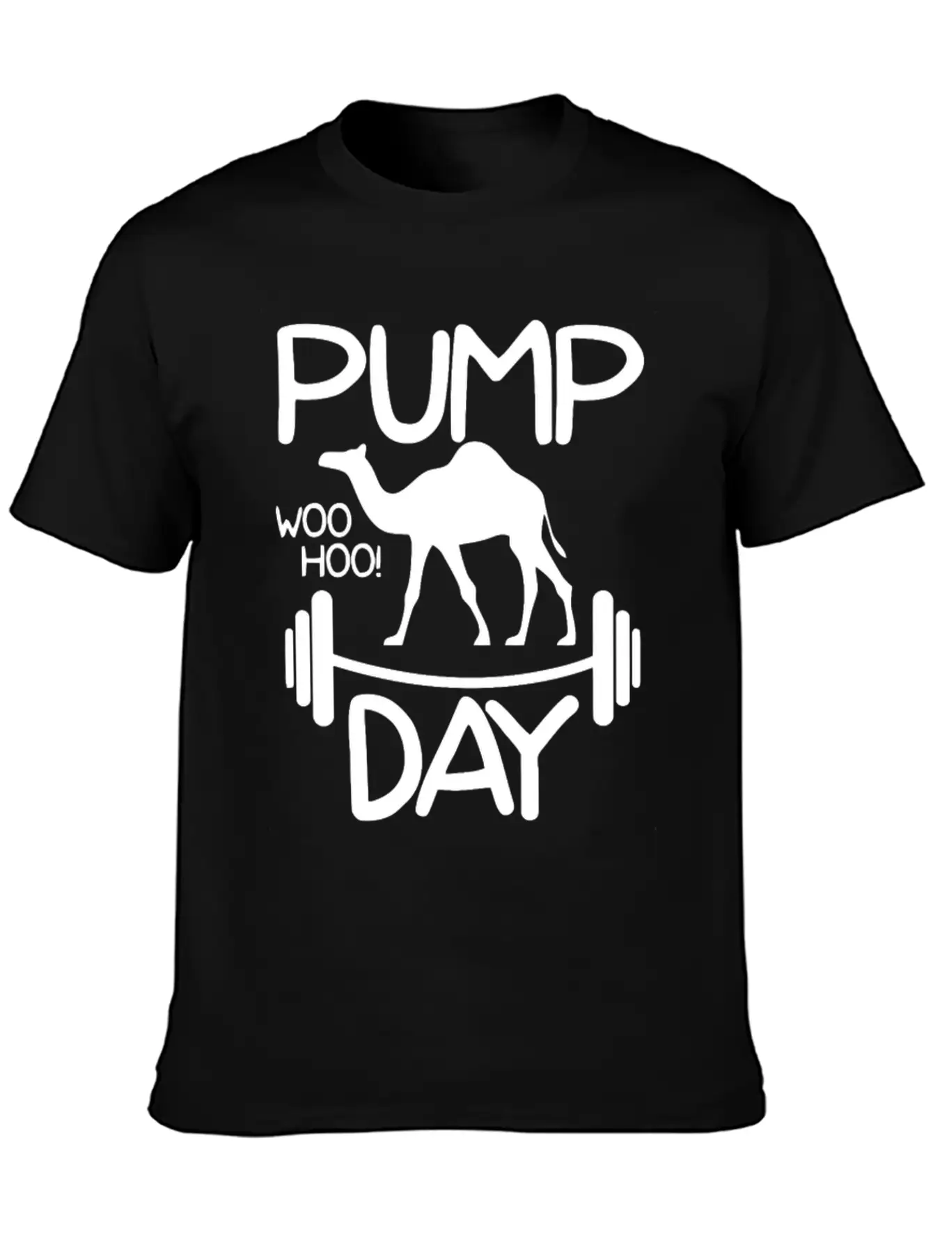 Funny Pump Day Woohoo Unisex Casual T-Shirt – Clean Design For Daily Comfort