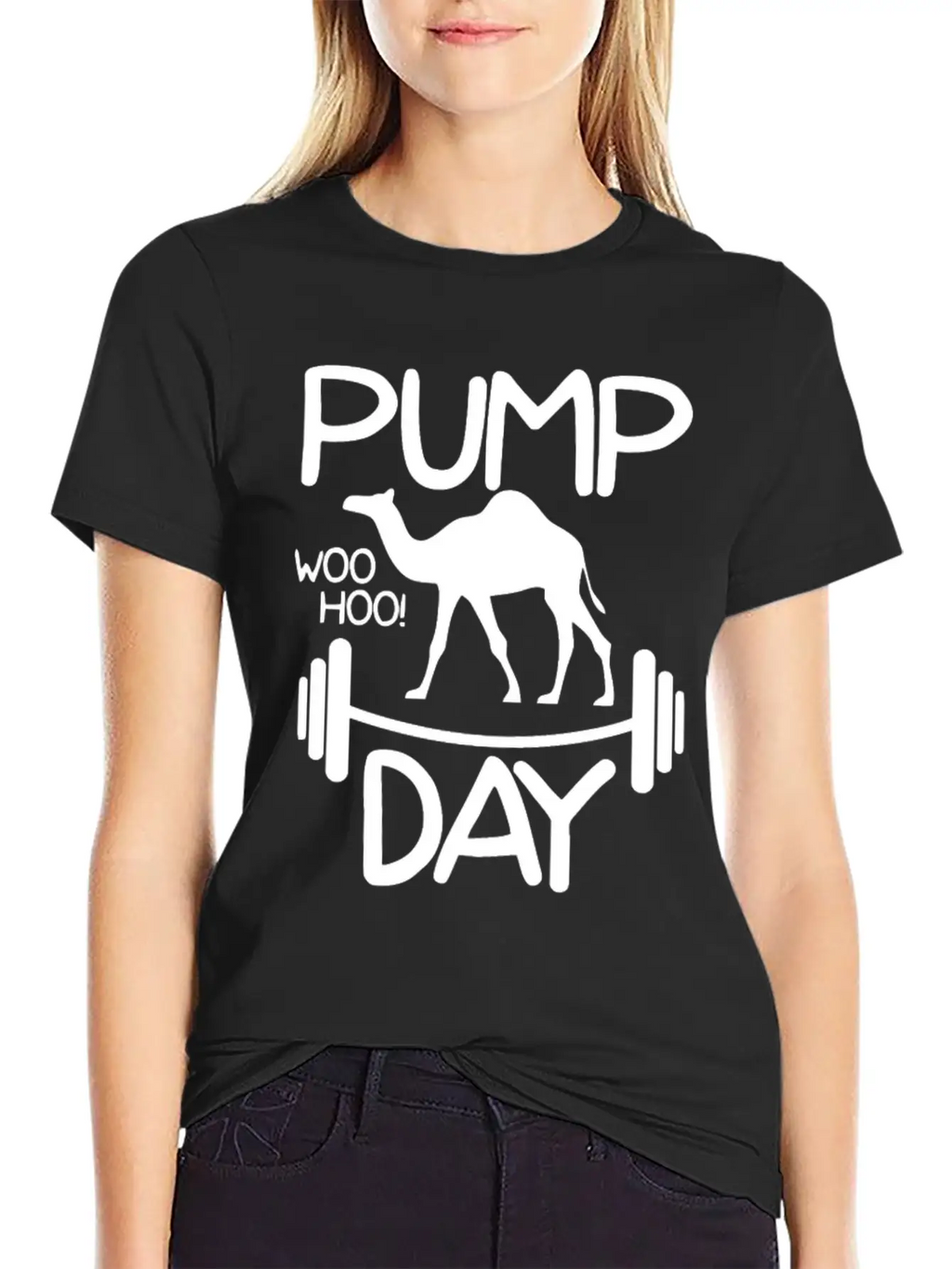 Funny Pump Day Woohoo Unisex Casual T-Shirt – Clean Design For Daily Comfort