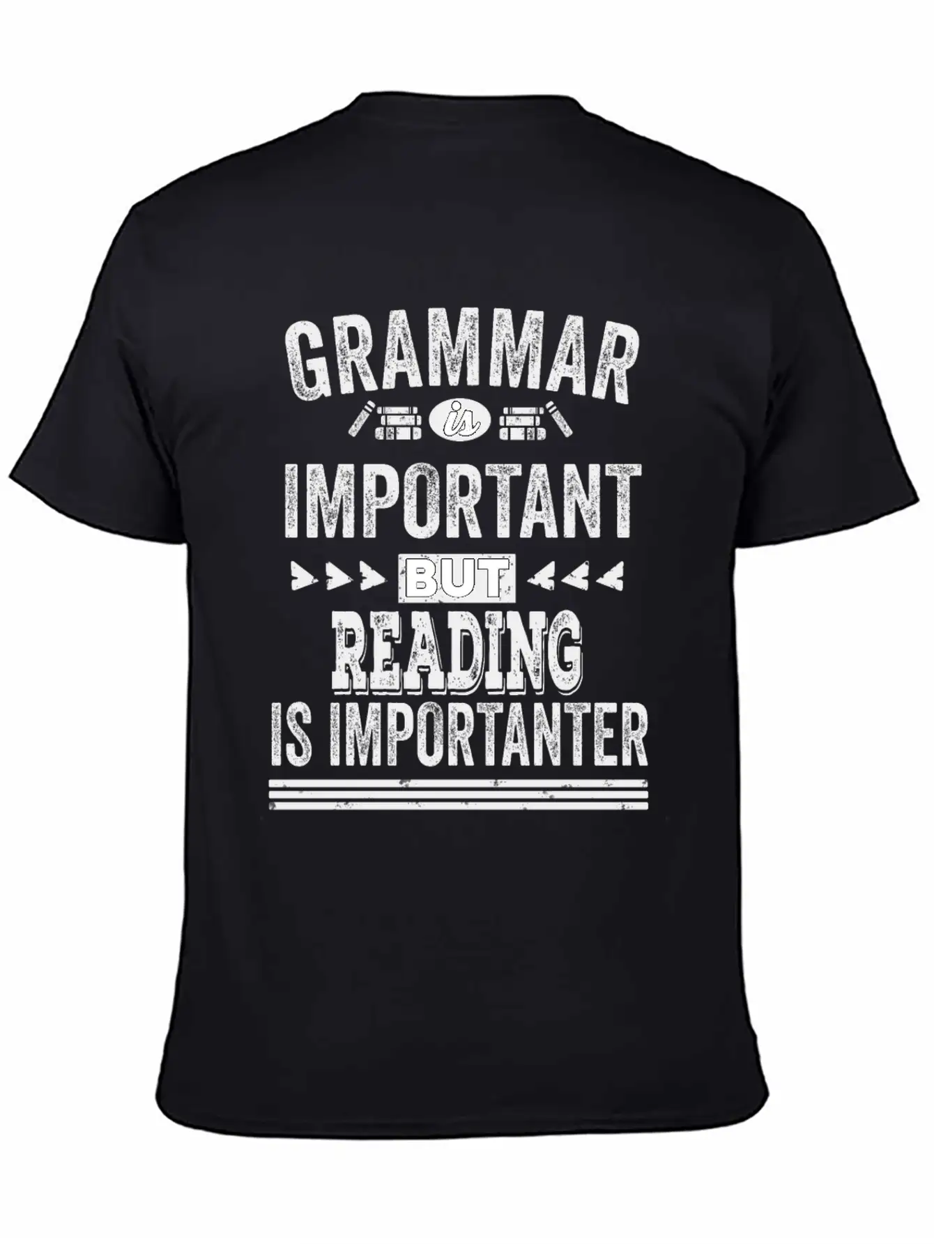Funny Reading Shirt Classic Fit Graphic Tee For Daily Comfort – Unisex Cotton Shirt