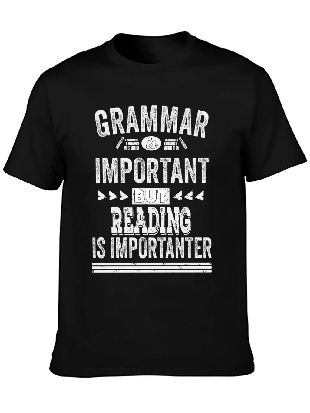 Funny Reading Shirt Classic Fit Graphic Tee For Daily Comfort – Unisex Cotton Shirt