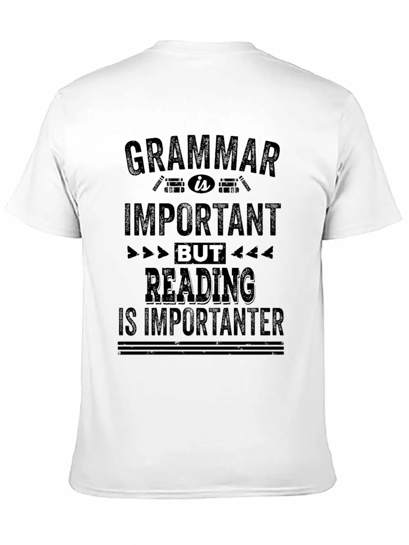 Funny Reading Shirt Classic Fit Graphic Tee For Daily Comfort – Unisex Cotton Shirt