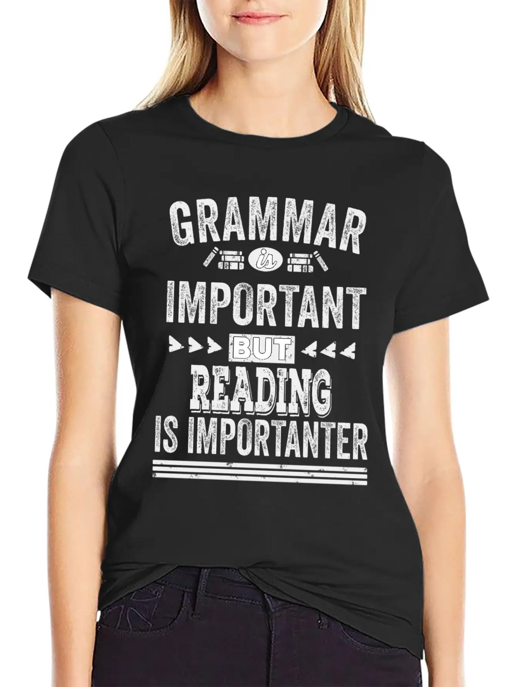 Funny Reading Shirt Classic Fit Graphic Tee For Daily Comfort – Unisex Cotton Shirt