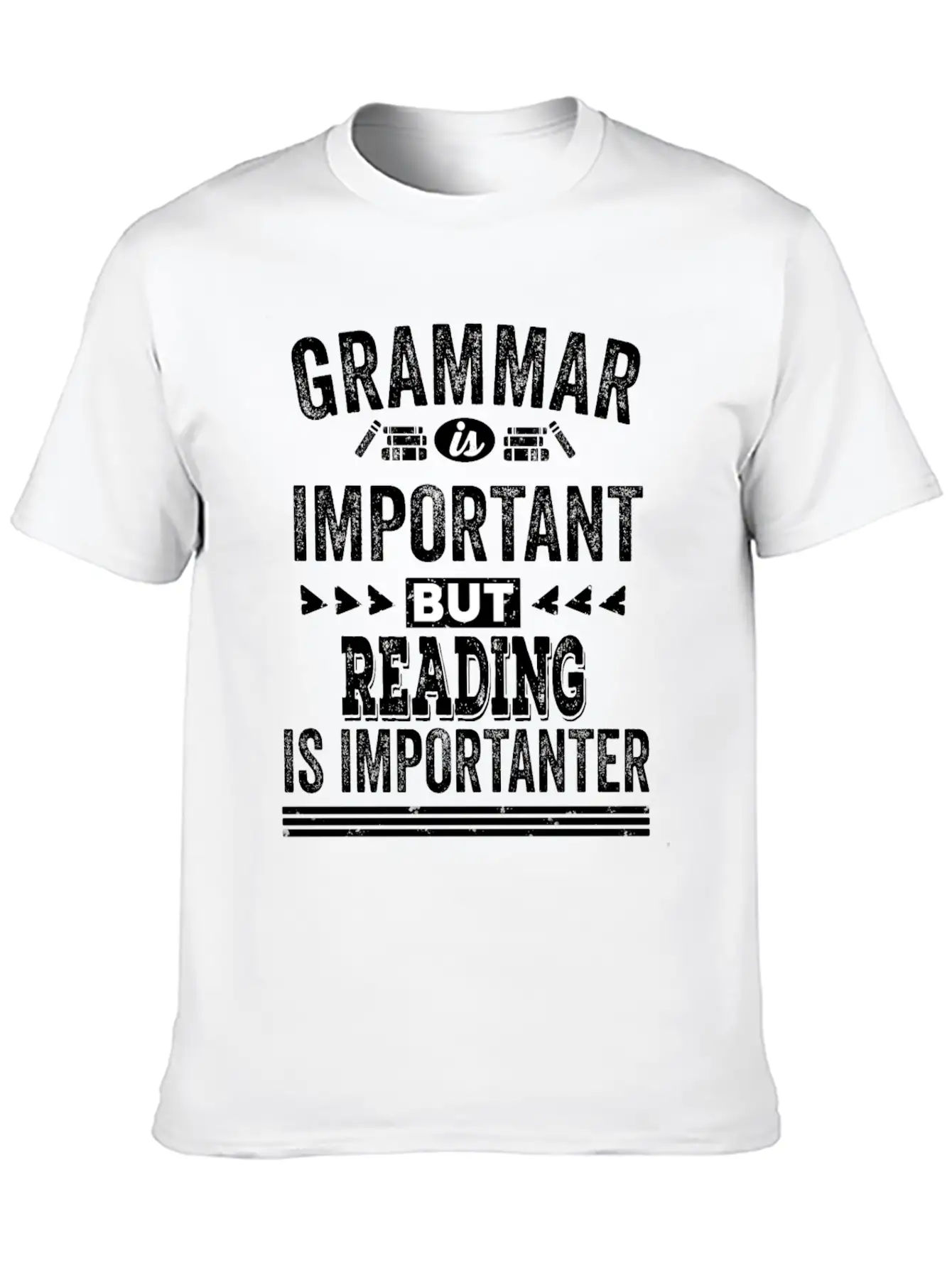 Funny Reading Shirt Classic Fit Graphic Tee For Daily Comfort – Unisex Cotton Shirt