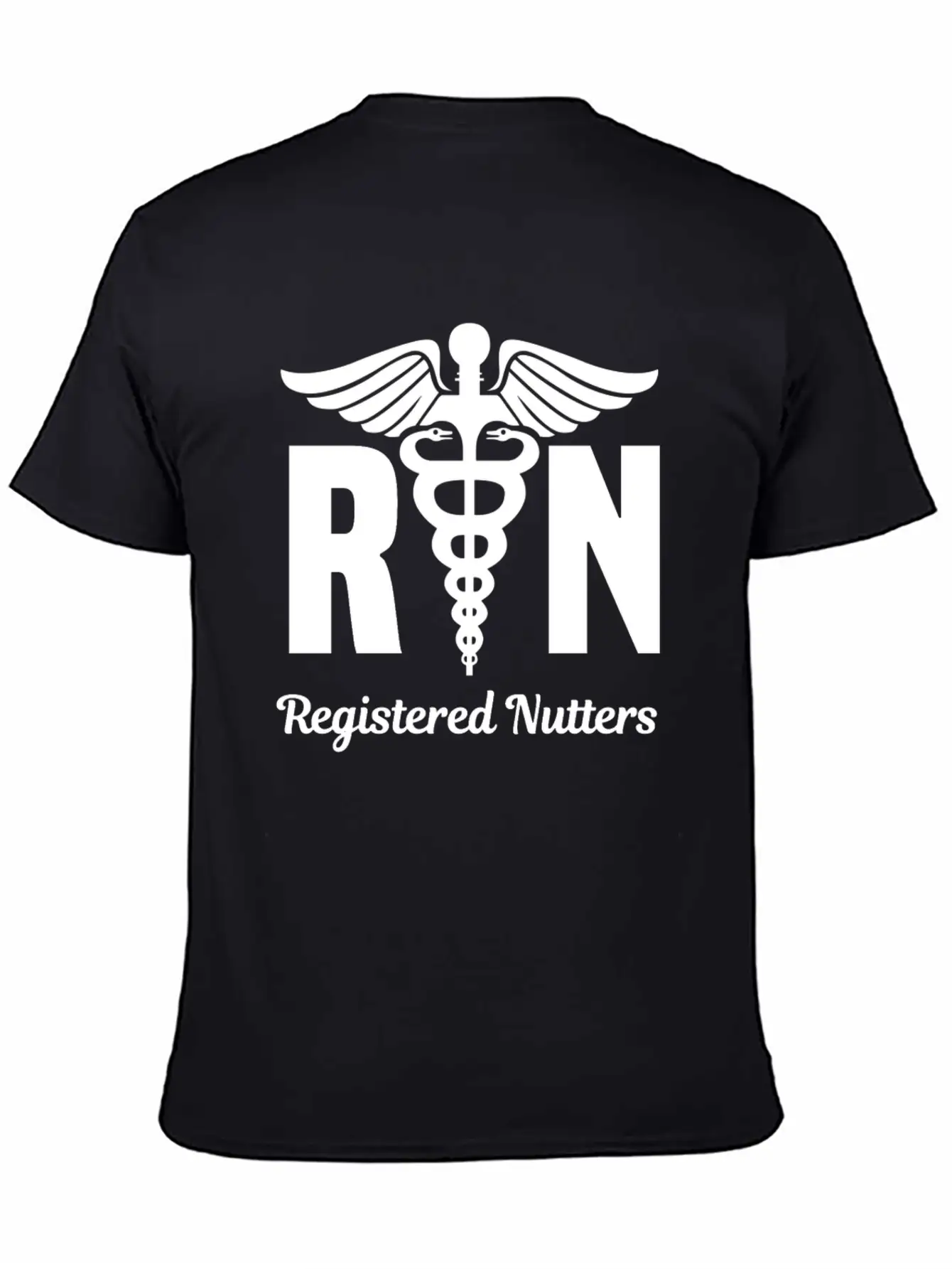 Funny Registered Nurse Wear RN Unisex Short Sleeve Soft Cotton T-Shirt – Casual Everyday Wear