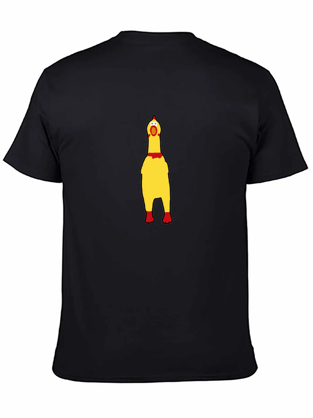 Funny Rubberchicken, Crazy Nerd Design Unisex Casual T-Shirt – Clean Design For Daily Comfort