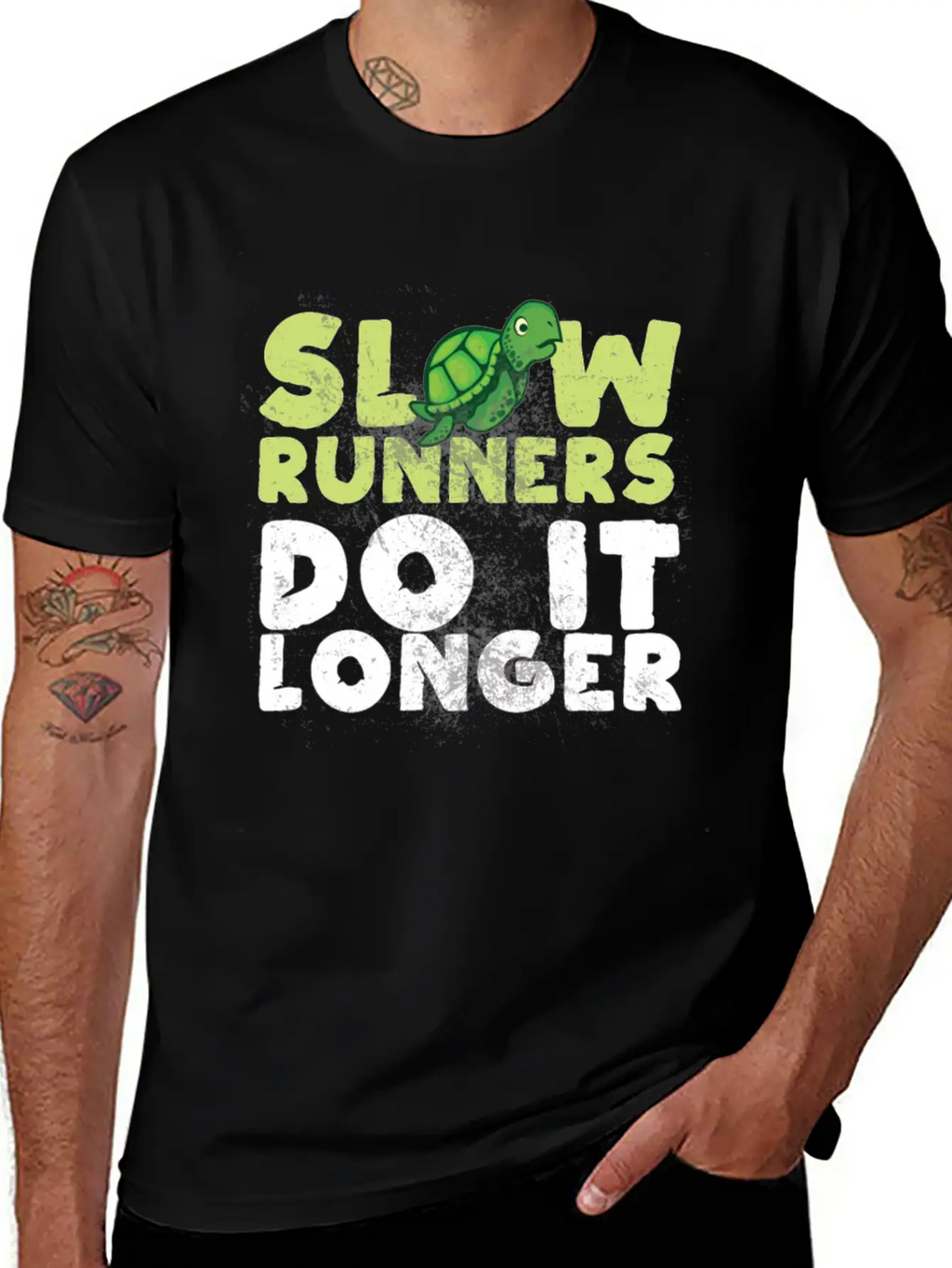 Funny Slow Runners Do It Longer Gift Unisex Casual T-Shirt – Clean Design For Daily Comfort