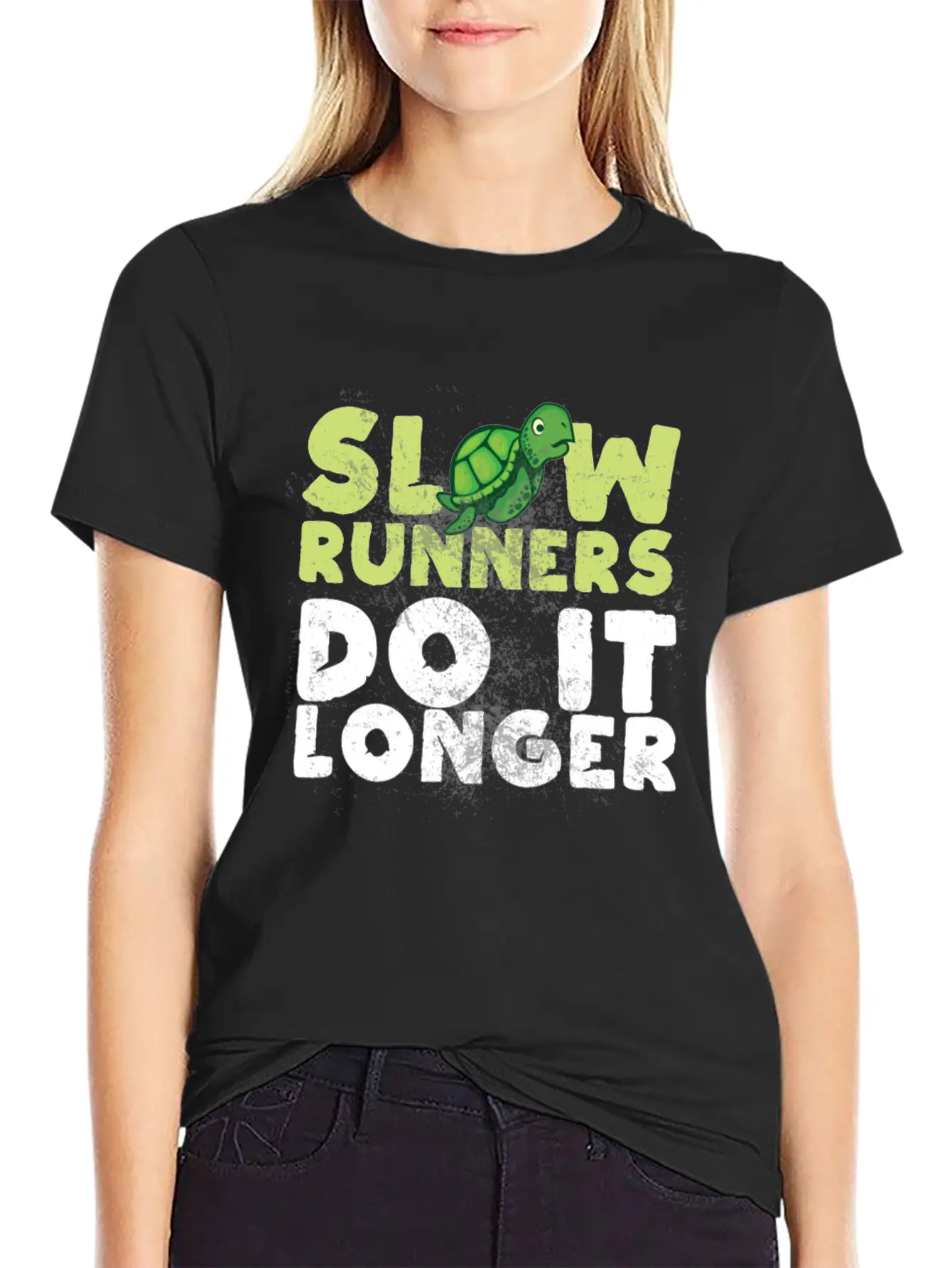 Funny Slow Runners Do It Longer Gift Unisex Casual T-Shirt – Clean Design For Daily Comfort