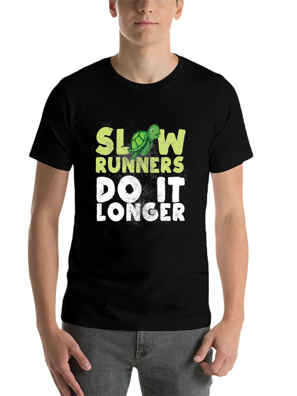Funny Slow Runners Do It Longer Gift Unisex Casual T-Shirt – Clean Design For Daily Comfort