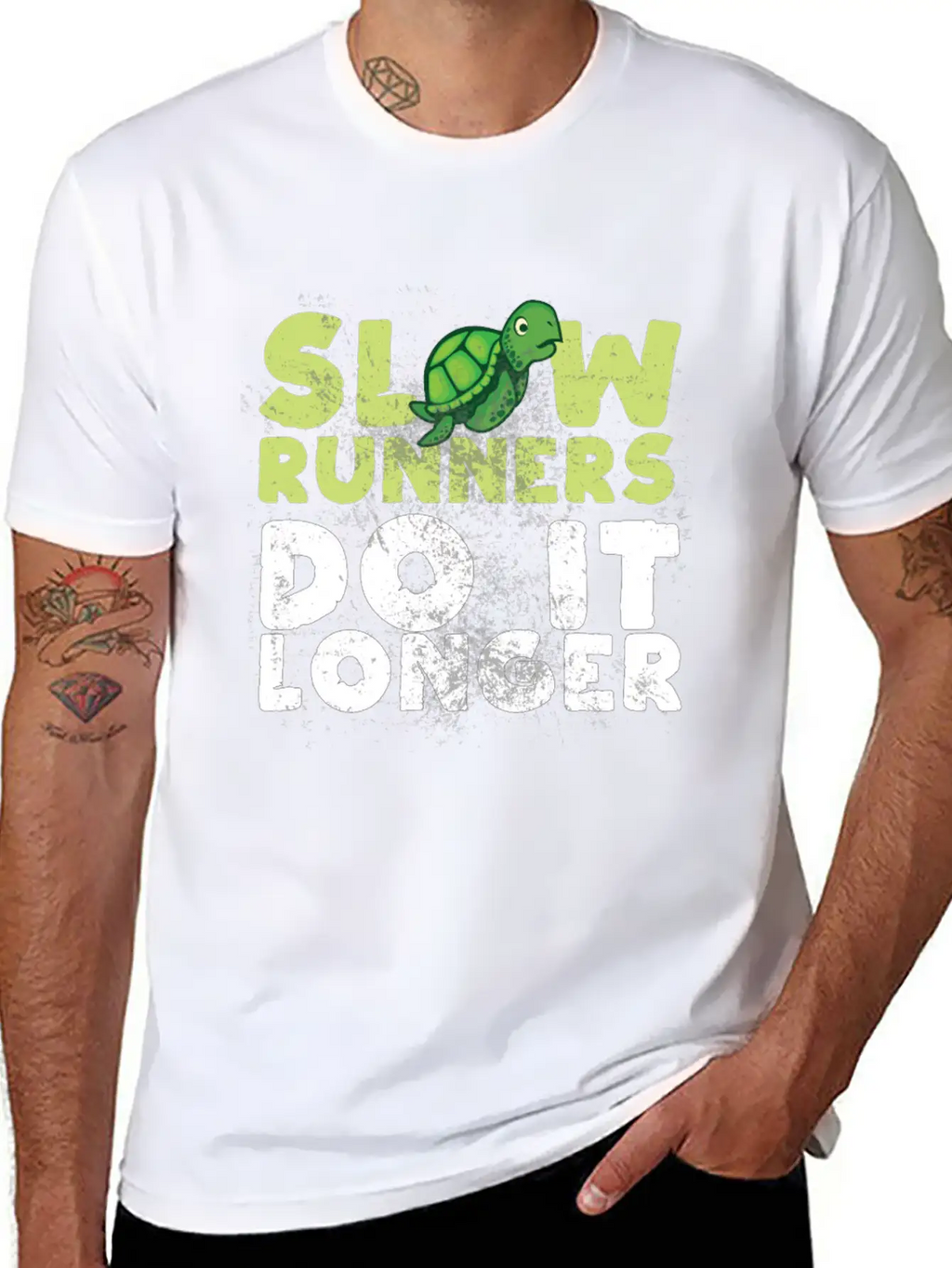 Funny Slow Runners Do It Longer Gift Unisex Casual T-Shirt – Clean Design For Daily Comfort