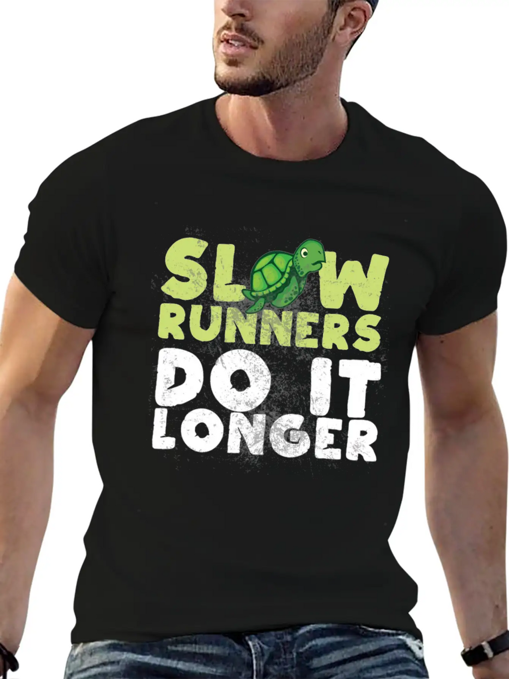 Funny Slow Runners Do It Longer Gift Unisex Casual T-Shirt – Clean Design For Daily Comfort