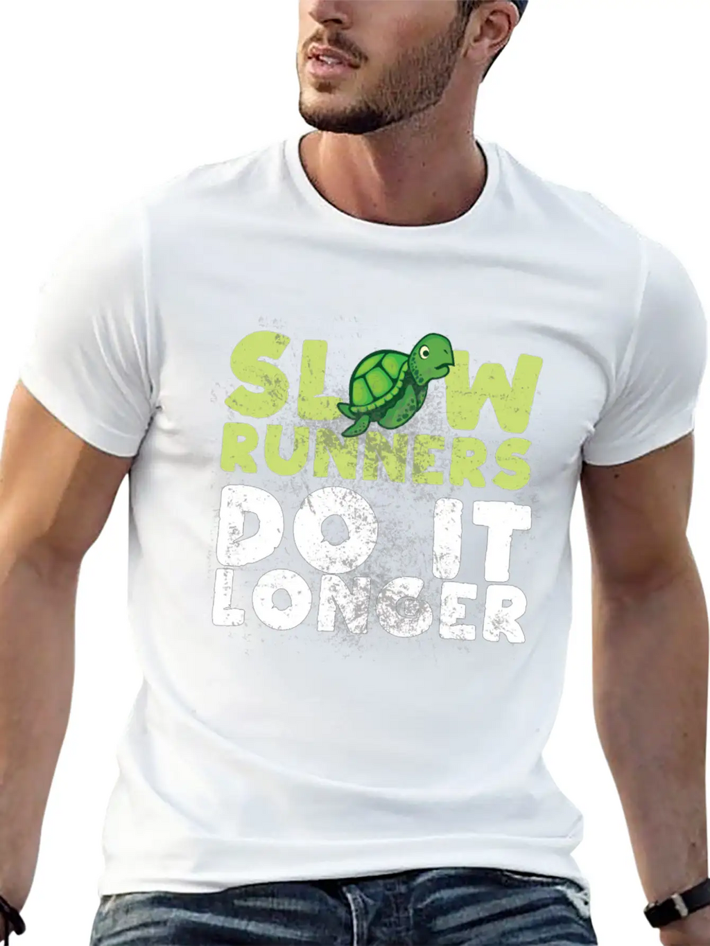 Funny Slow Runners Do It Longer Gift Unisex Casual T-Shirt – Clean Design For Daily Comfort