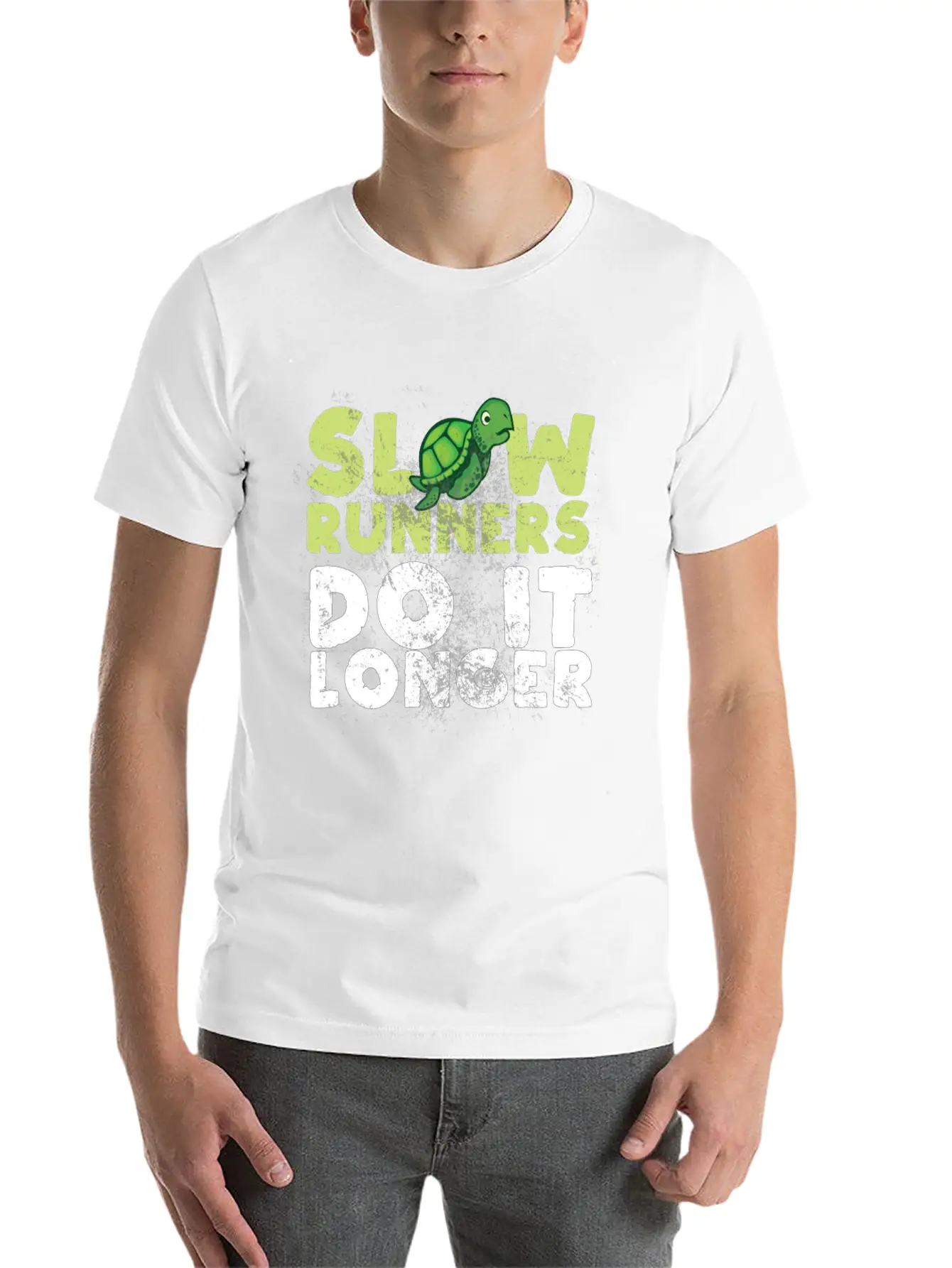 Funny Slow Runners Do It Longer Gift Unisex Casual T-Shirt – Clean Design For Daily Comfort