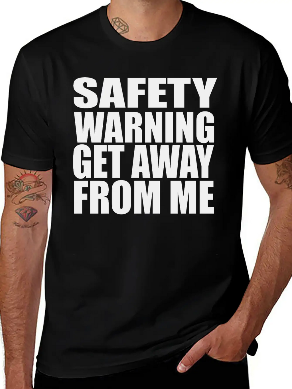Funny Social Distancing | Bold Typography Casual Graphic T-Shirt – Simple And Comfortable Daily Wear