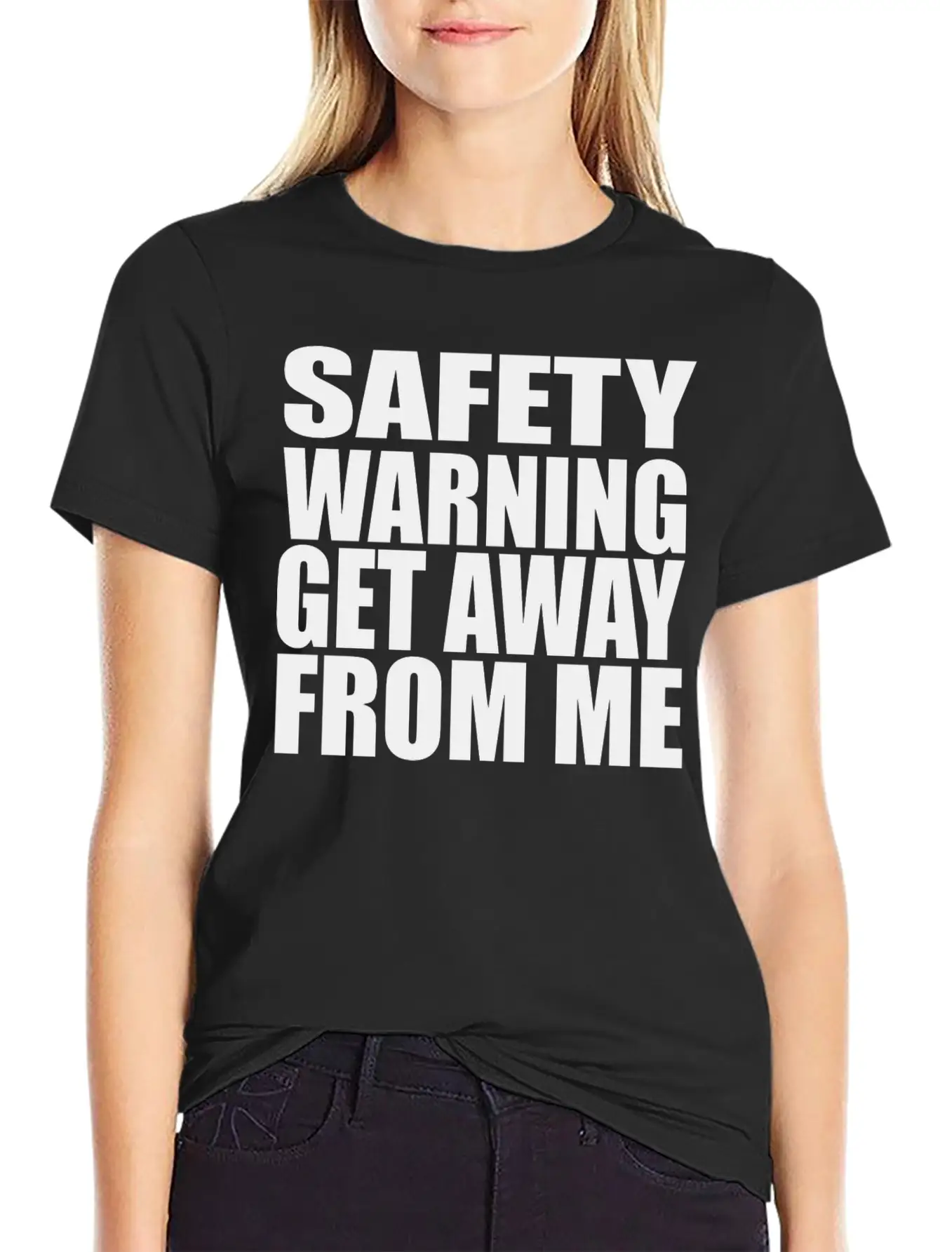 Funny Social Distancing | Bold Typography Casual Graphic T-Shirt – Simple And Comfortable Daily Wear