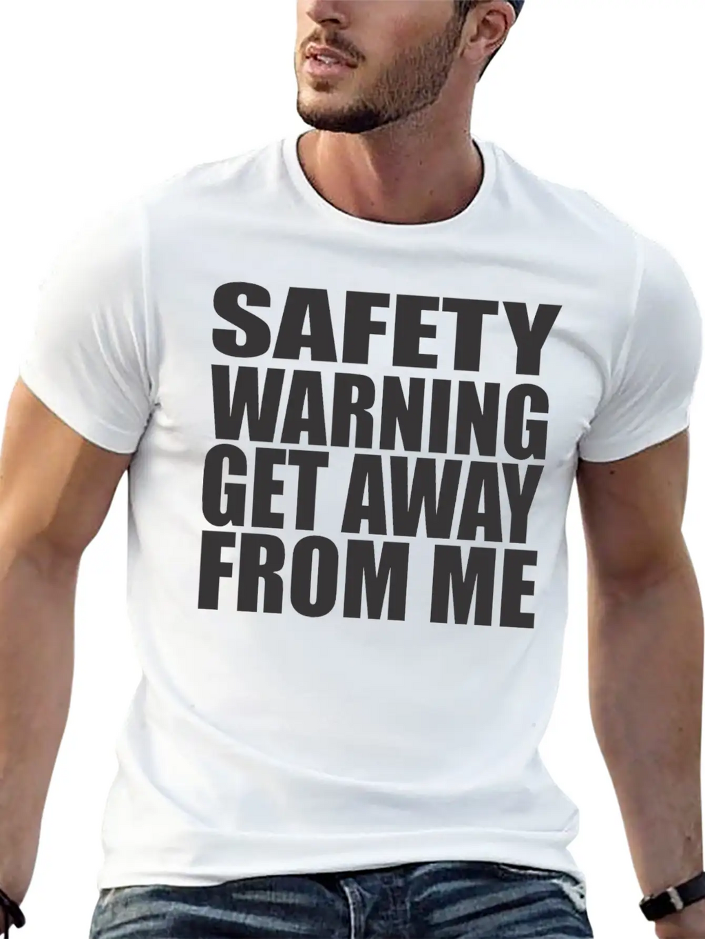 Funny Social Distancing | Bold Typography Casual Graphic T-Shirt – Simple And Comfortable Daily Wear