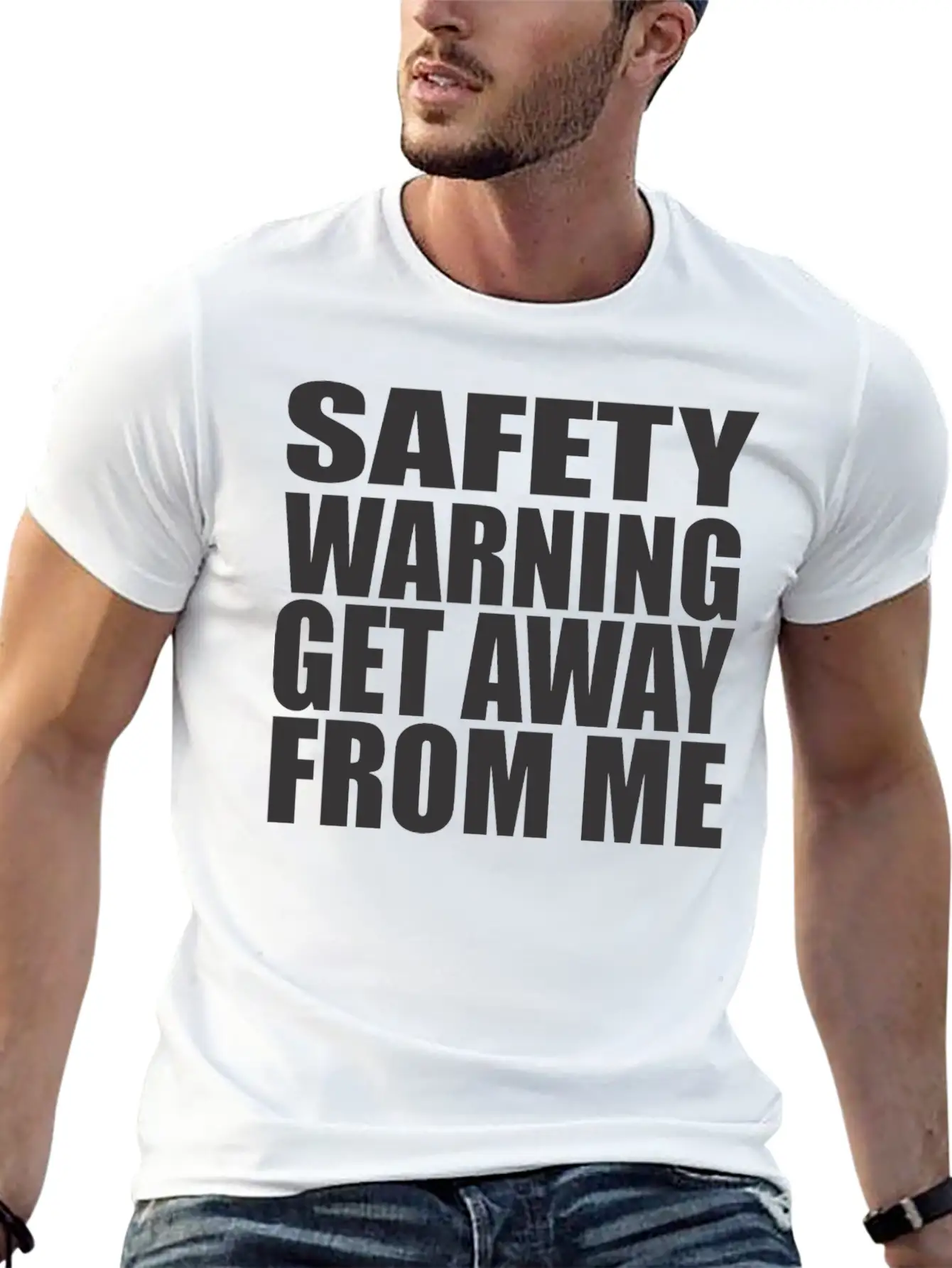 Funny Social Distancing | Bold Typography Casual Graphic T-Shirt – Simple And Comfortable Daily Wear