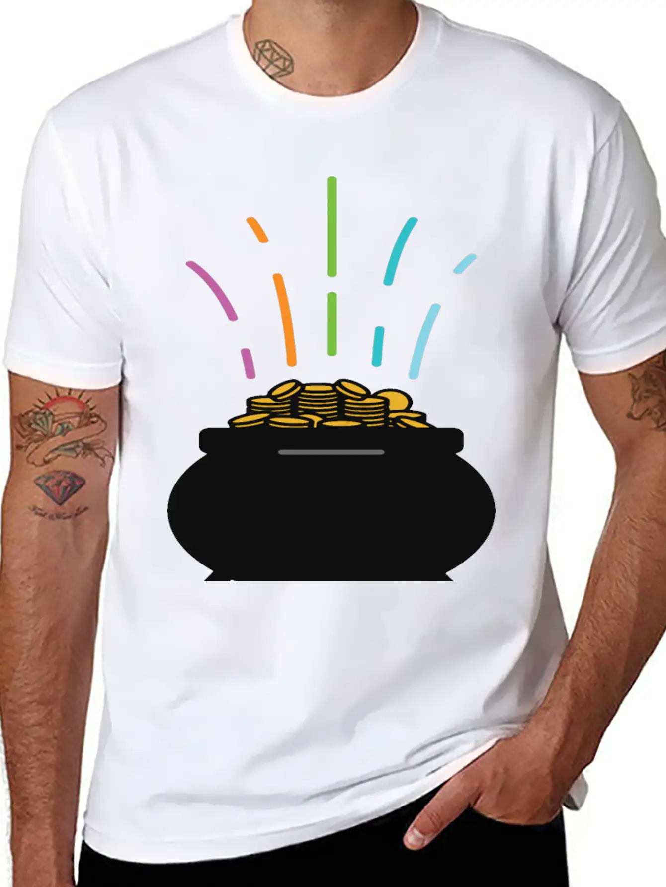 Funny St. Patrick's Day Shirt Unisex Casual T-Shirt – Clean Design For Daily Comfort