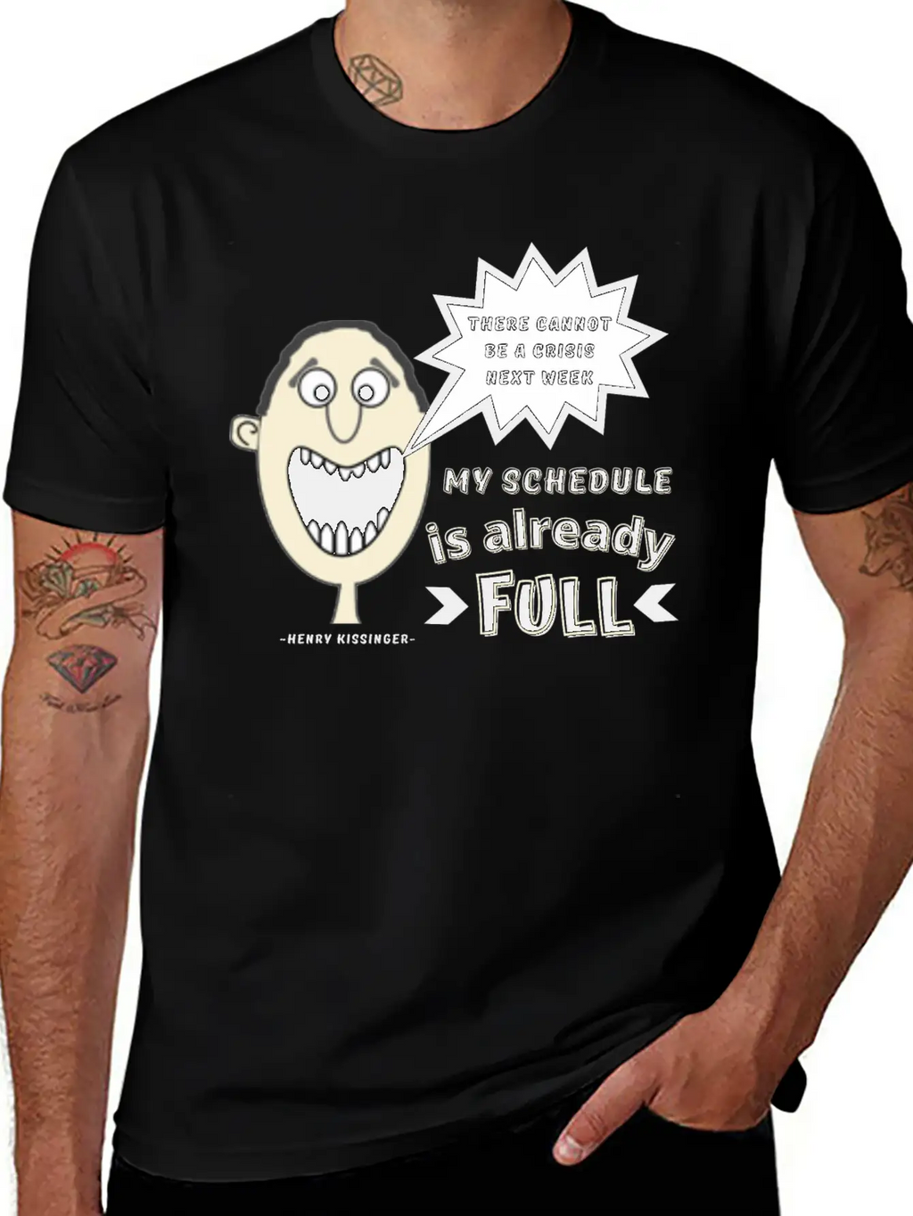 Funny Stress Quote, Busy Life, Mom Life, Dad Life Unisex Casual T-Shirt – Clean Design For Daily Comfort