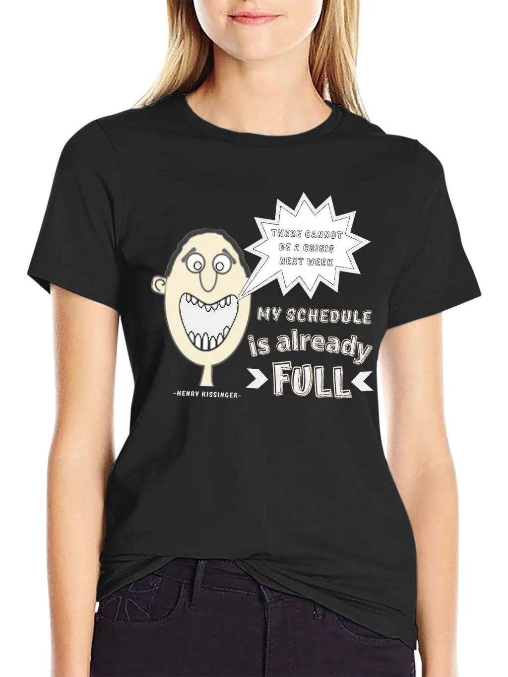 Funny Stress Quote, Busy Life, Mom Life, Dad Life Unisex Casual T-Shirt – Clean Design For Daily Comfort