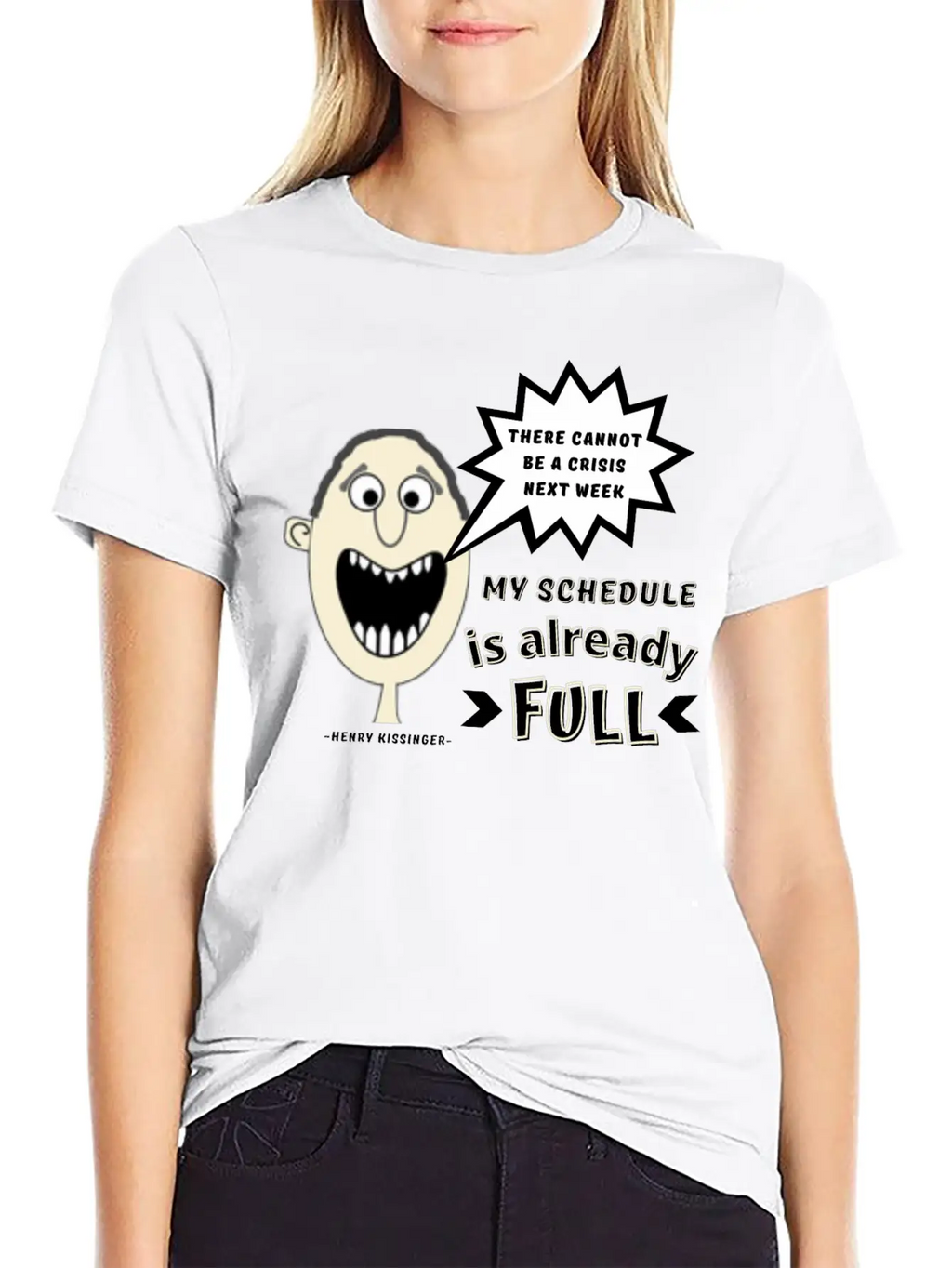 Funny Stress Quote, Busy Life, Mom Life, Dad Life Unisex Casual T-Shirt – Clean Design For Daily Comfort