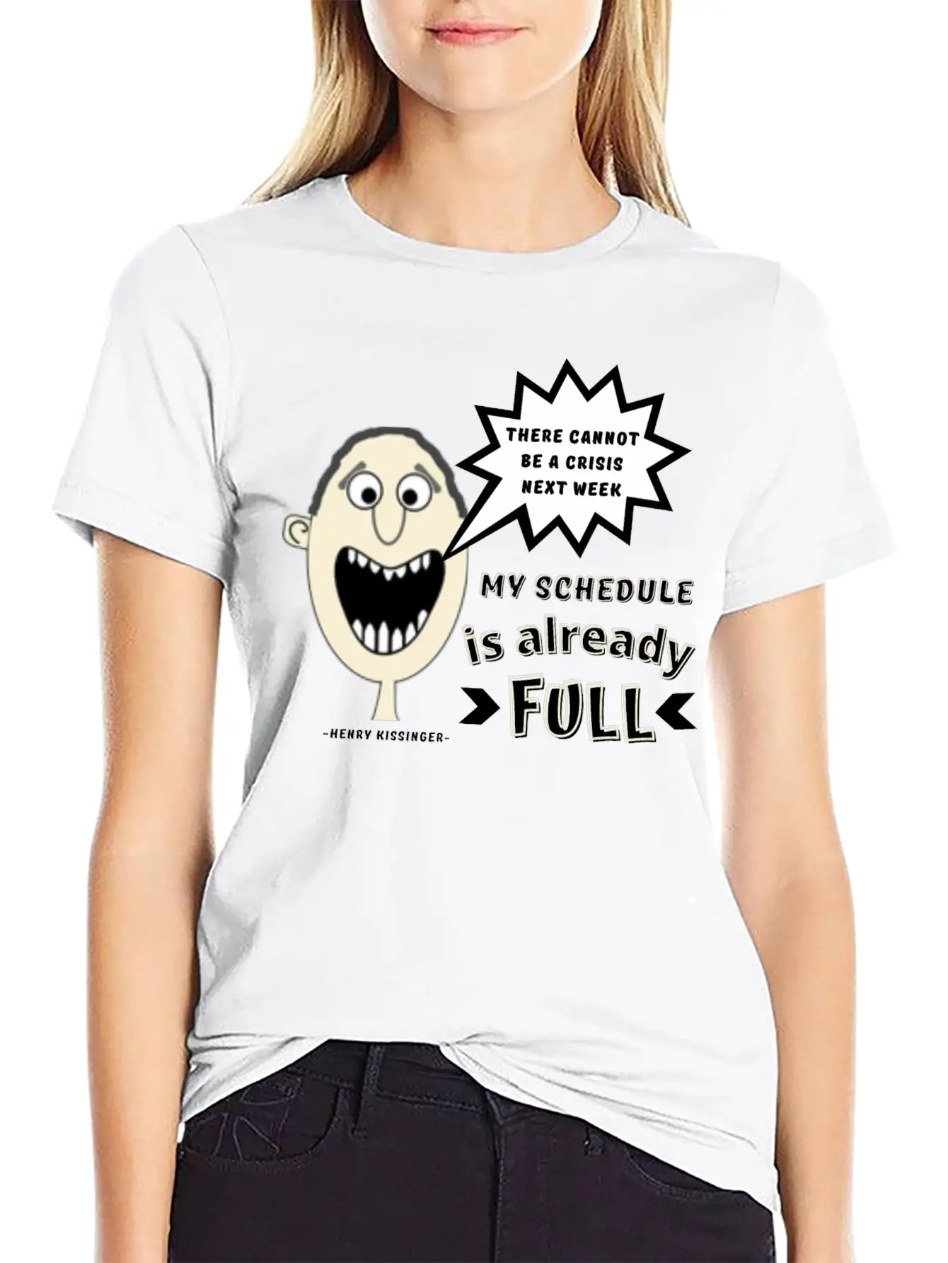 Funny Stress Quote, Busy Life, Mom Life, Dad Life Unisex Casual T-Shirt – Clean Design For Daily Comfort