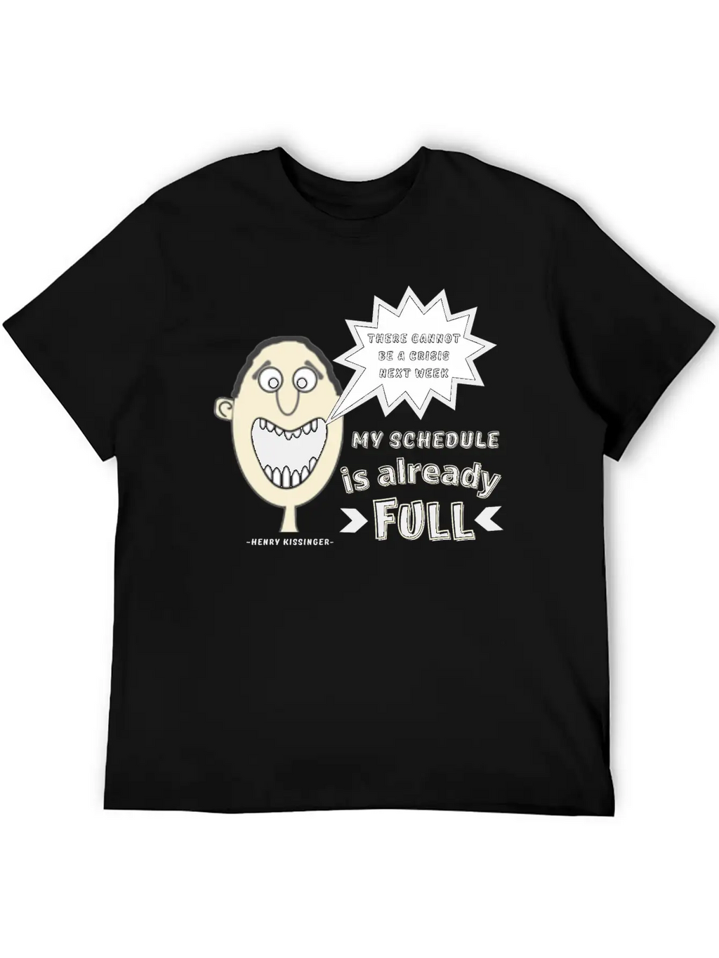 Funny Stress Quote, Busy Life, Mom Life, Dad Life Unisex Casual T-Shirt – Clean Design For Daily Comfort